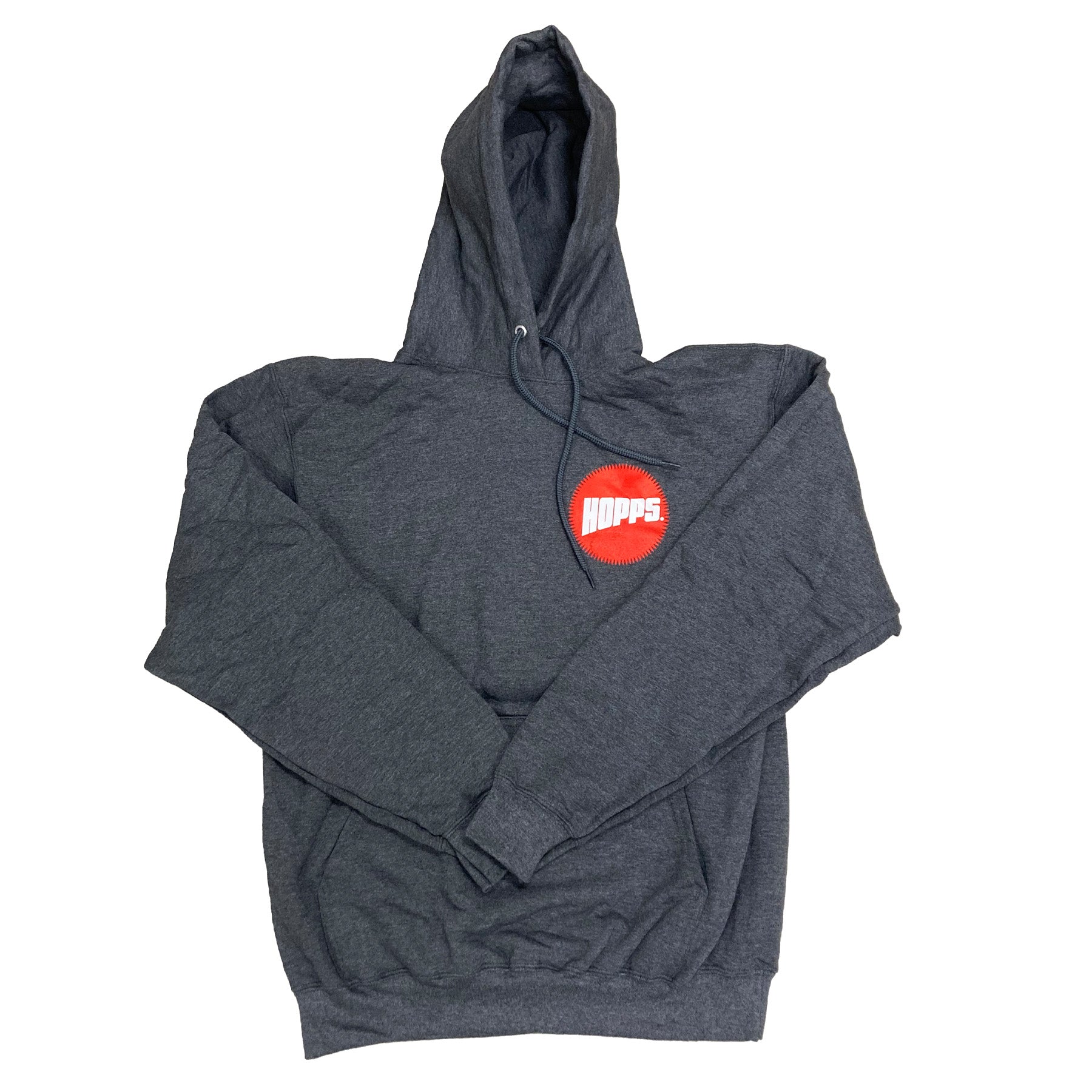 Hopps Sun Logo Hoodie Dark Heather