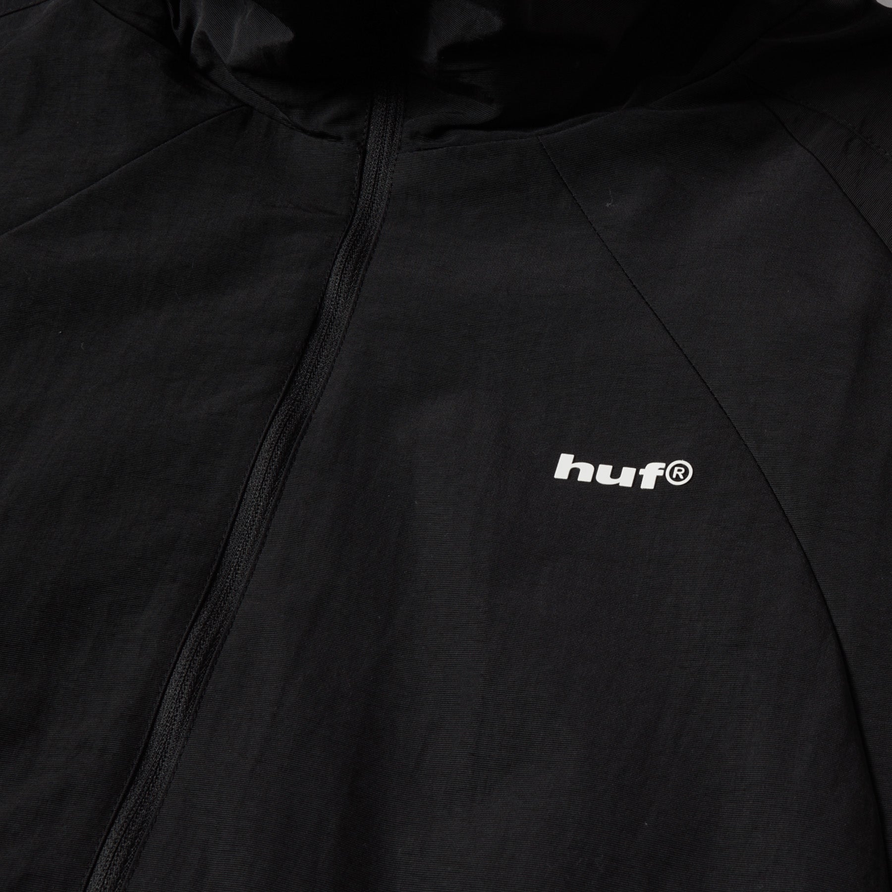 Huf All Caps Shell Jacket Black