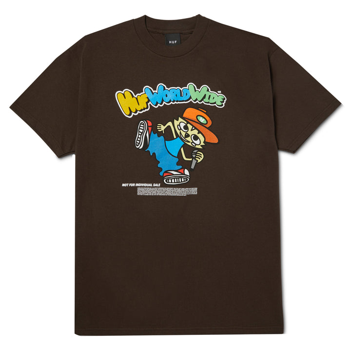 Huf Chop Block Kick Tee Bison