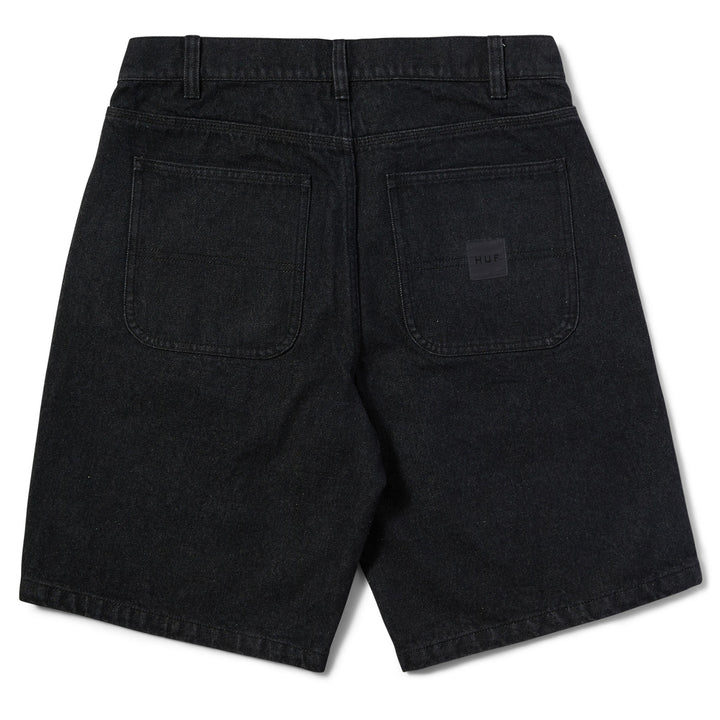 Huf Classic H Double Knee Denim Short Black