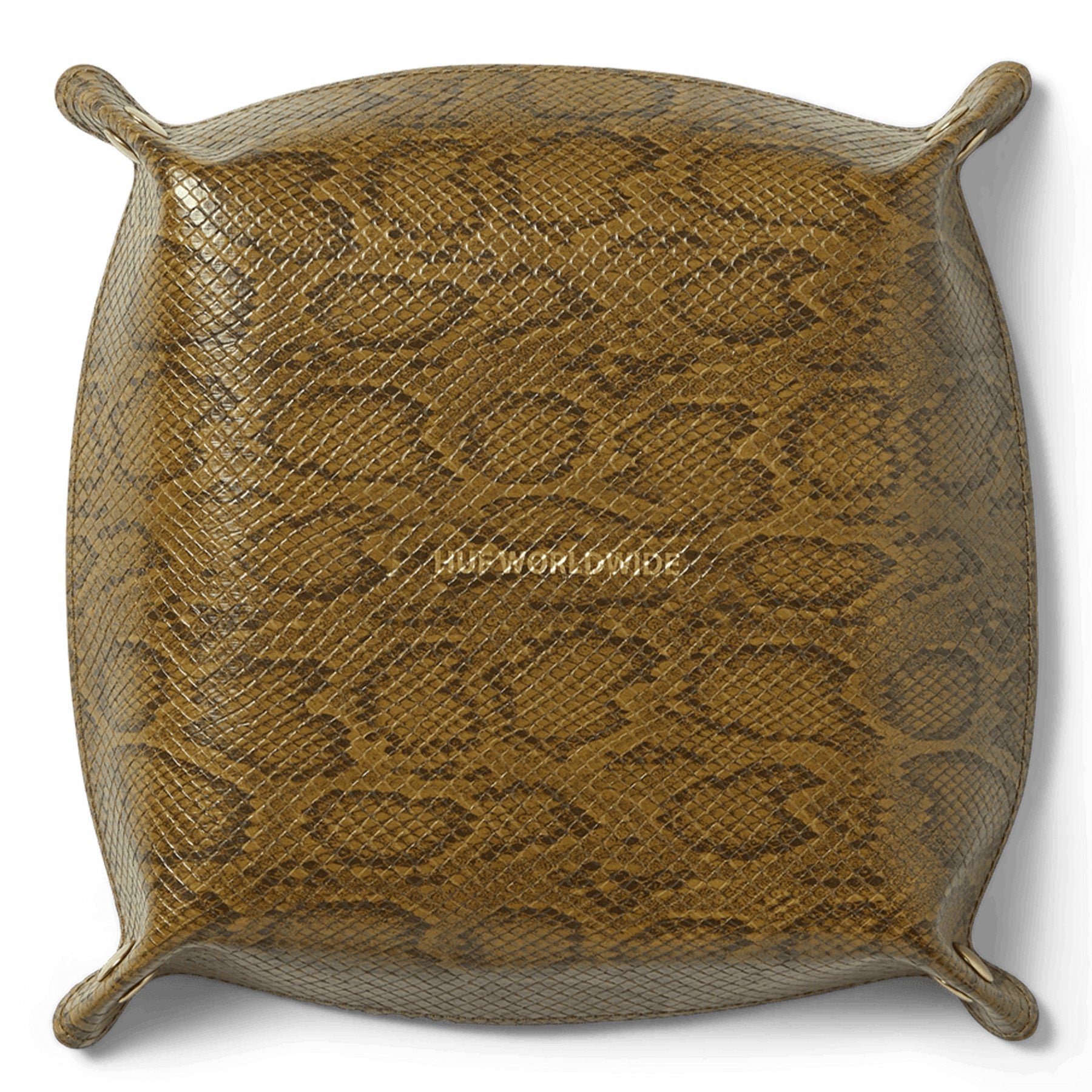 Huf Fuck It Snakeskin Catchall Green