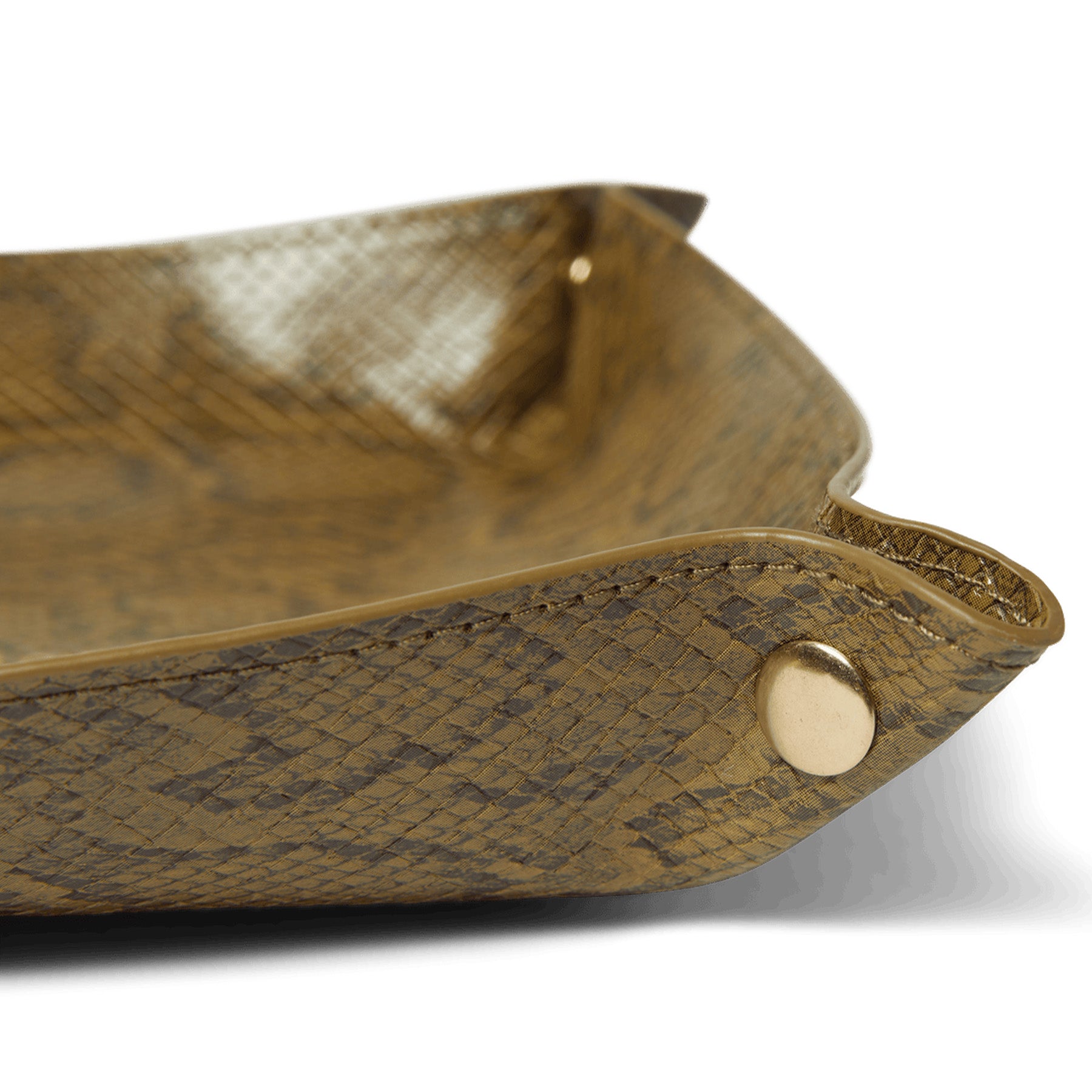 Huf Fuck It Snakeskin Catchall Green