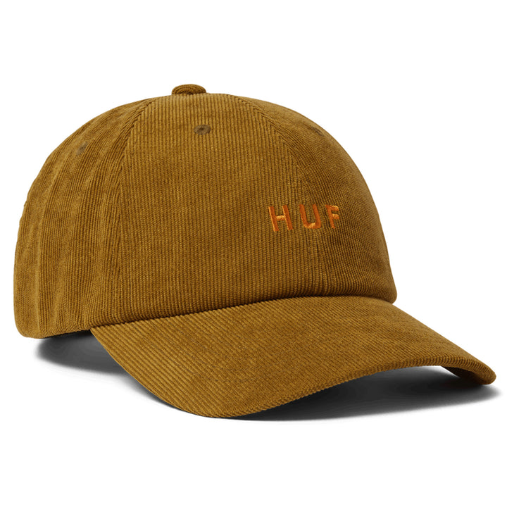 Huf OG Corduroy 6 Panel Hat Moss