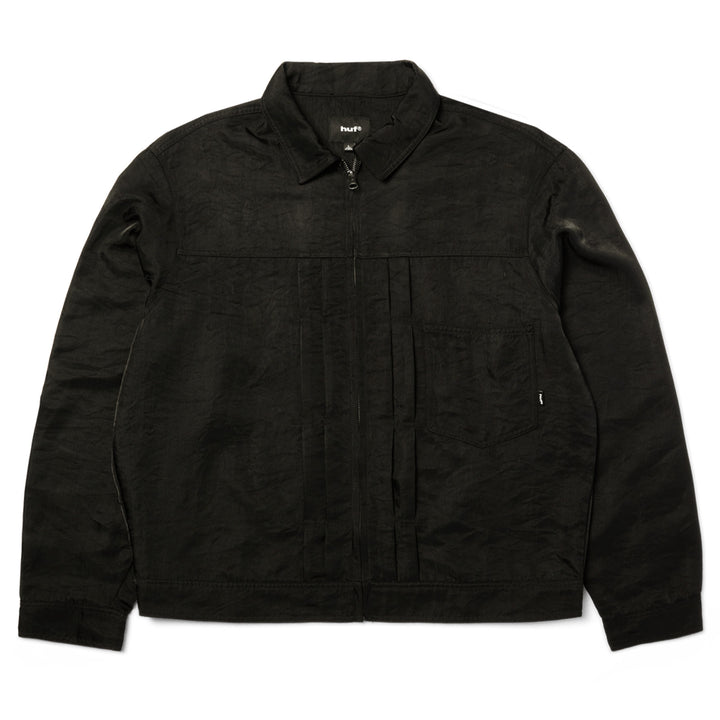 Huf x Thrasher Trucker Jacket Black