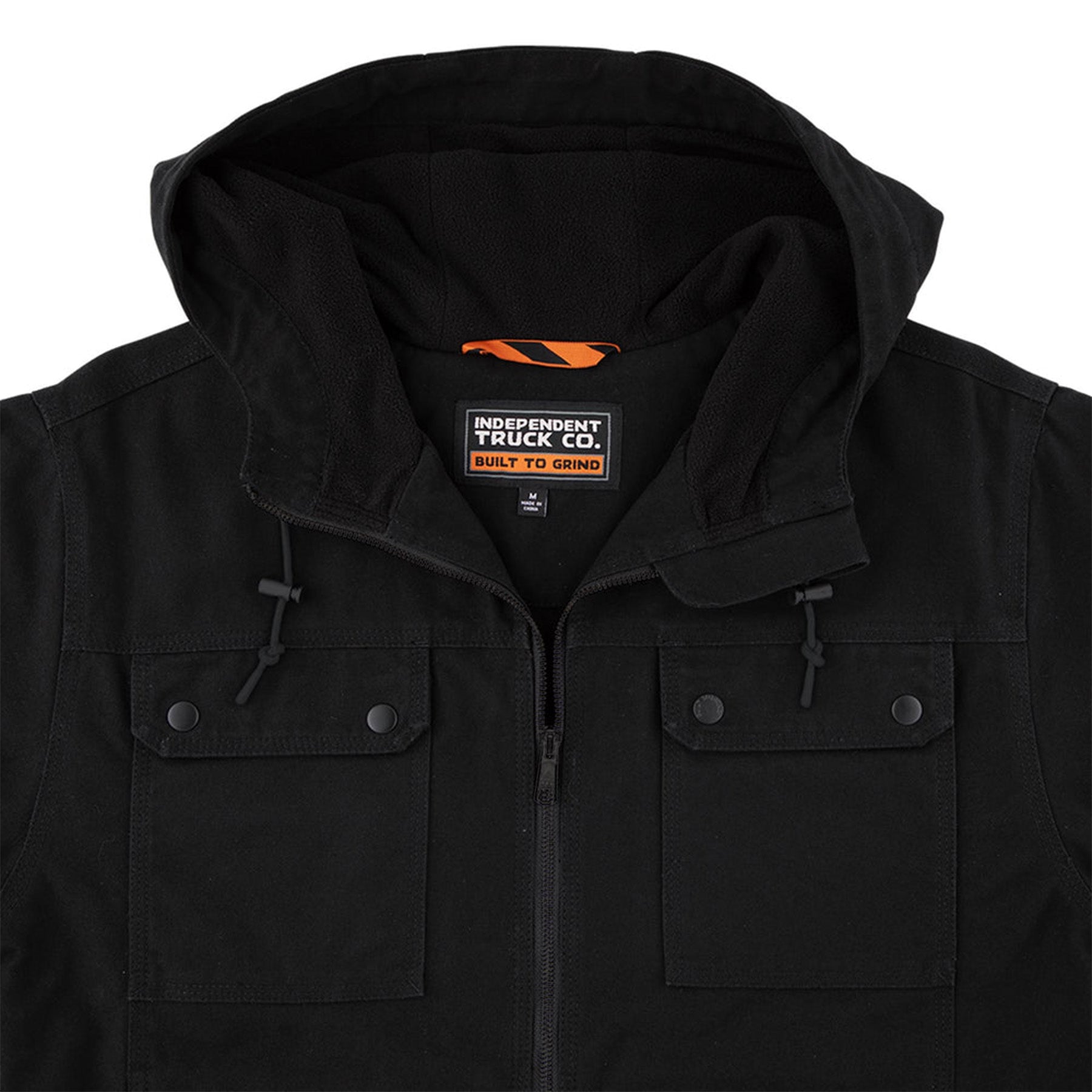 Independent Built To Grind Work Jacket Black