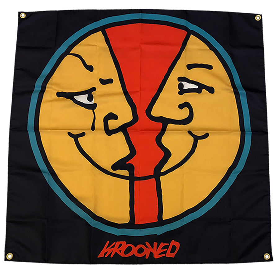 Krooked Moonface Lavender Banner