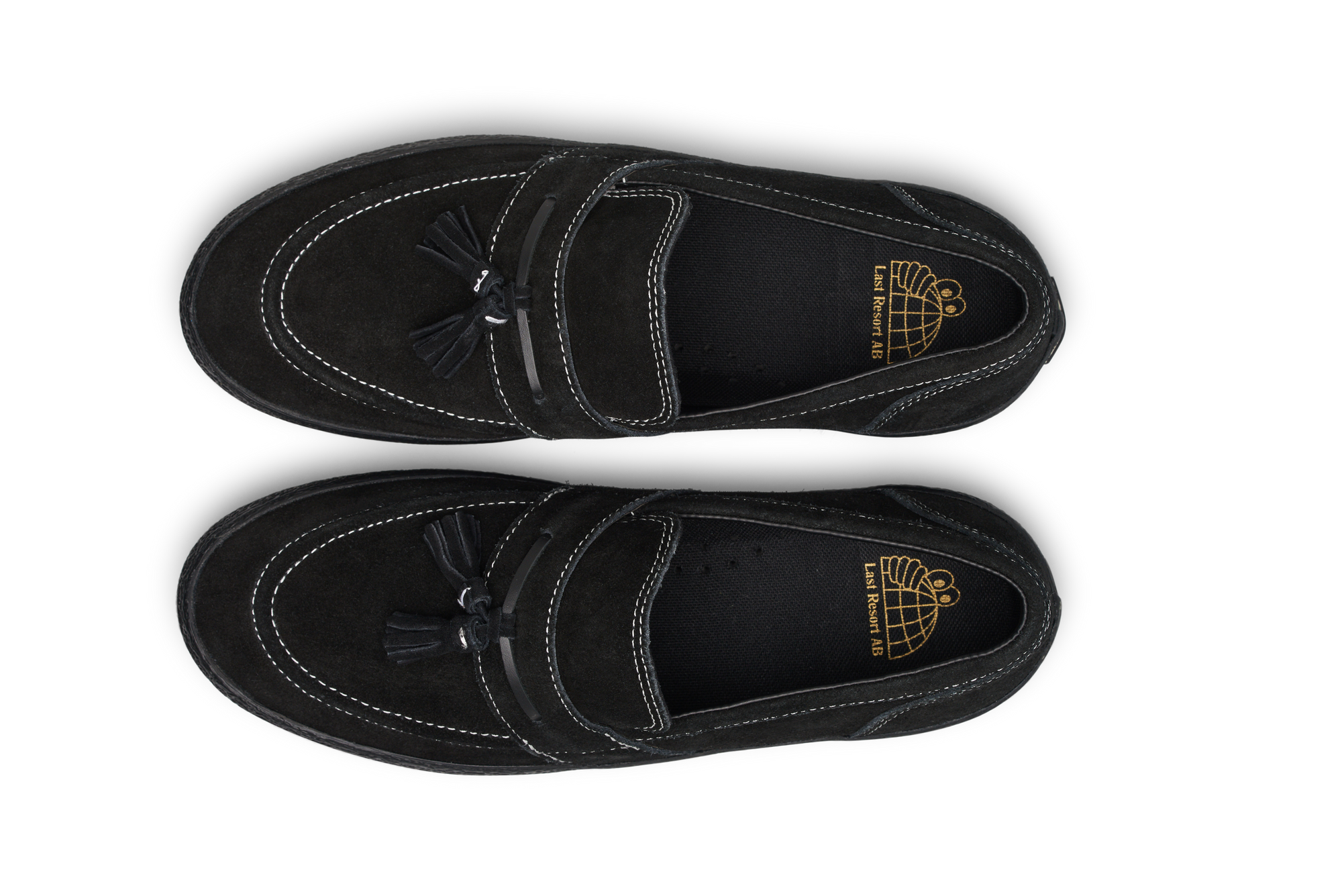 Last Resort AB VM005 Loafer Black/Black/White Stitch