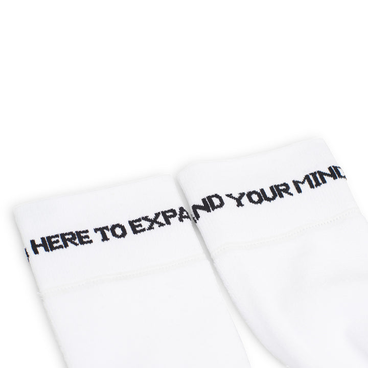 Last Resort AB Reverse Terry Sock White