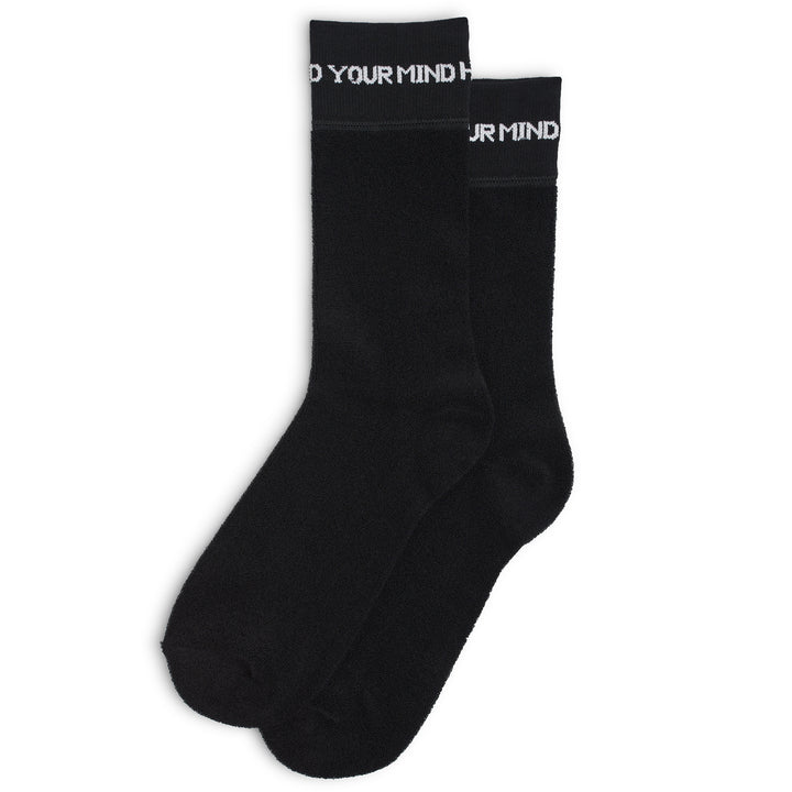 Last Resort AB Reverse Terry Sock Black