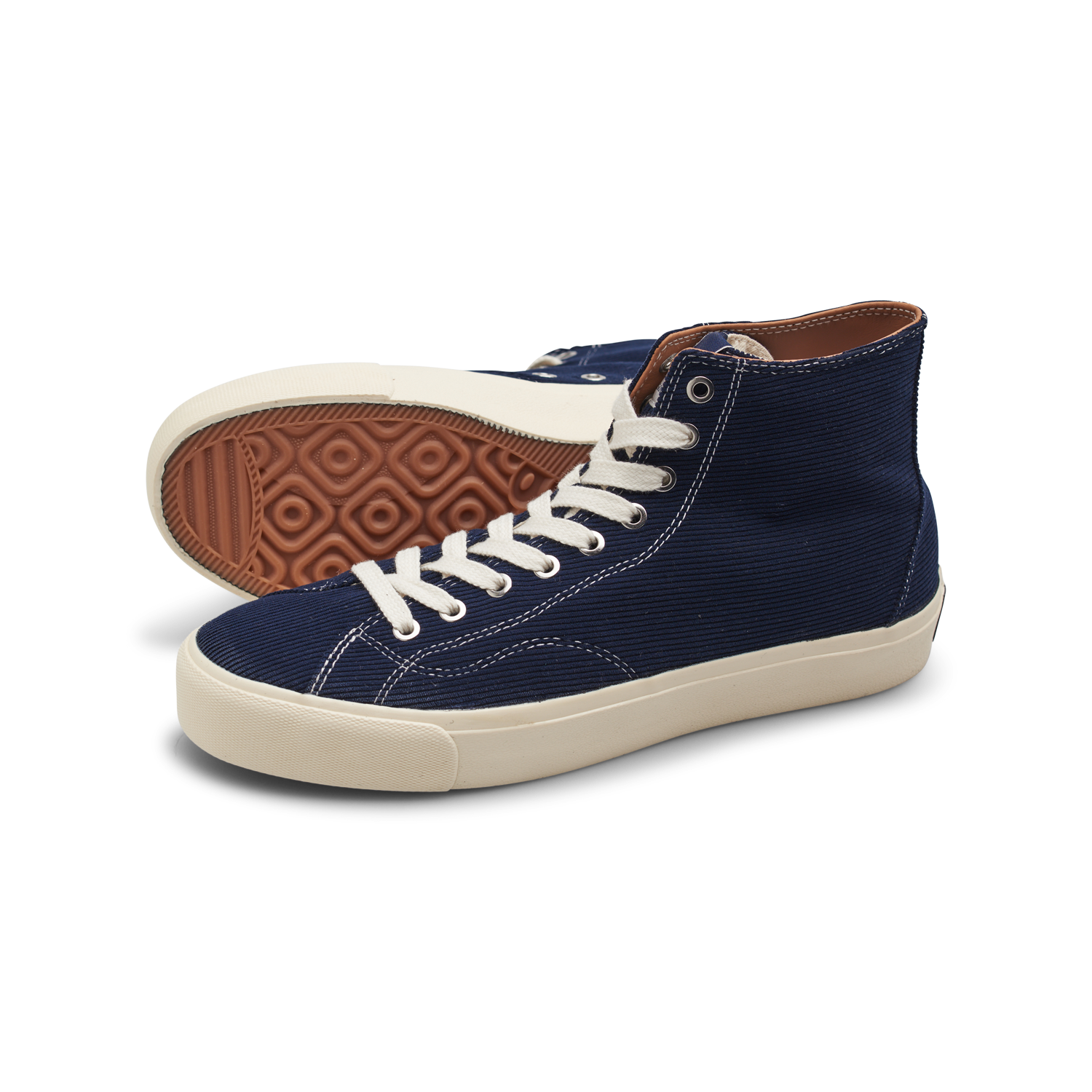 Last Resort AB VM003 Hi Cord Dark Navy/White