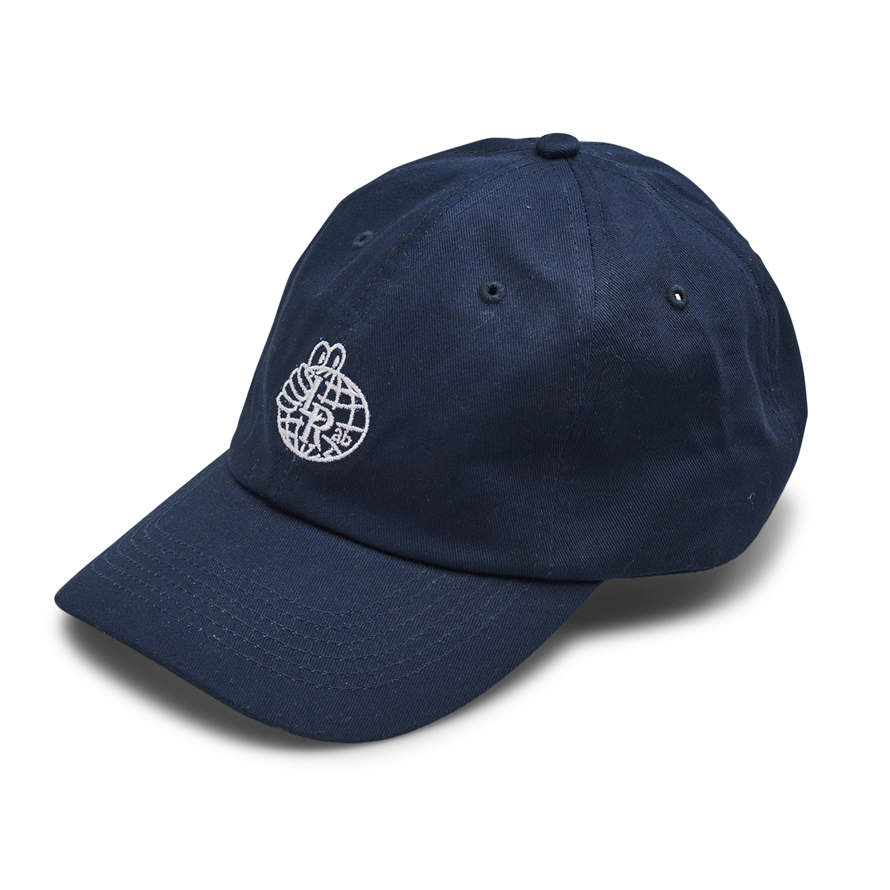 Last Resort AB Atlas Logo Dad Cap Dark Navy