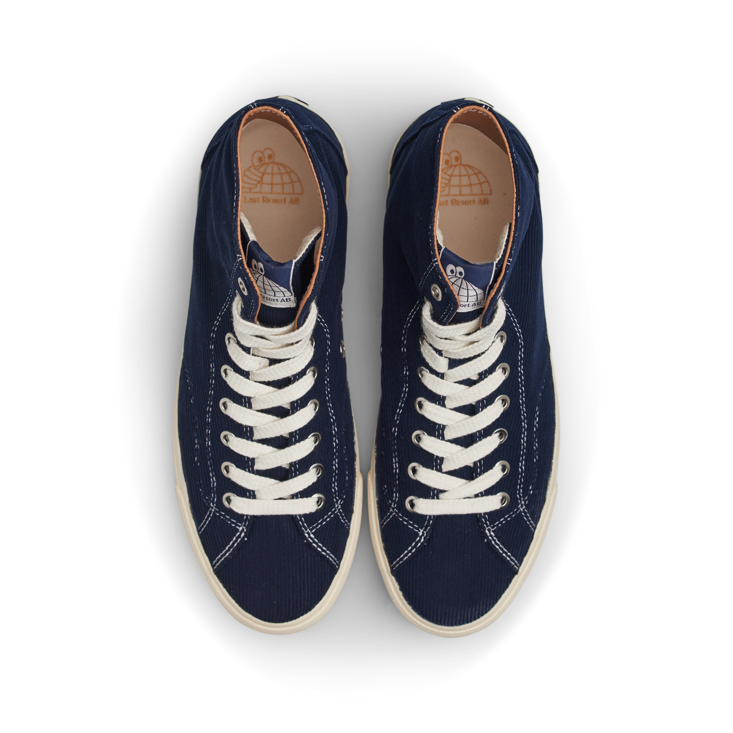 Last Resort AB VM003 Hi Cord Dark Navy/White
