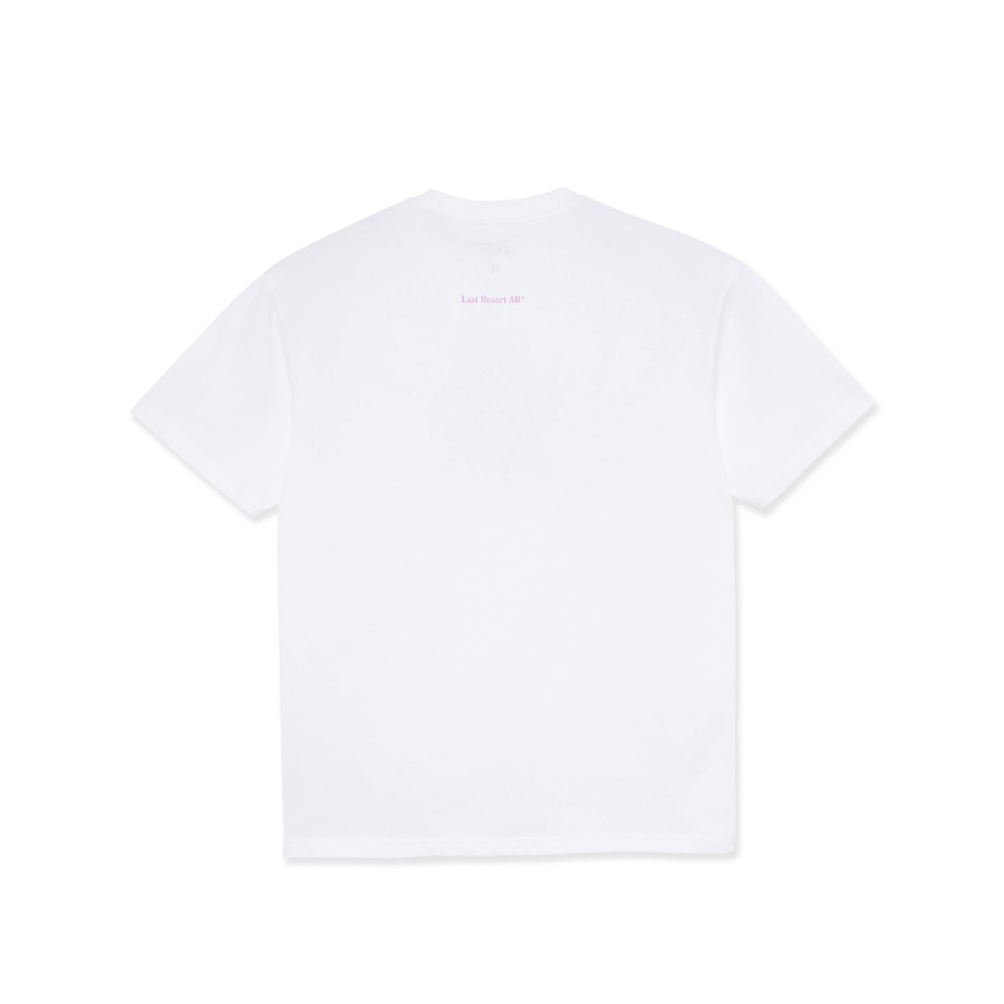 Last Resort AB Skater Skating on a Skateboard Tee (White)