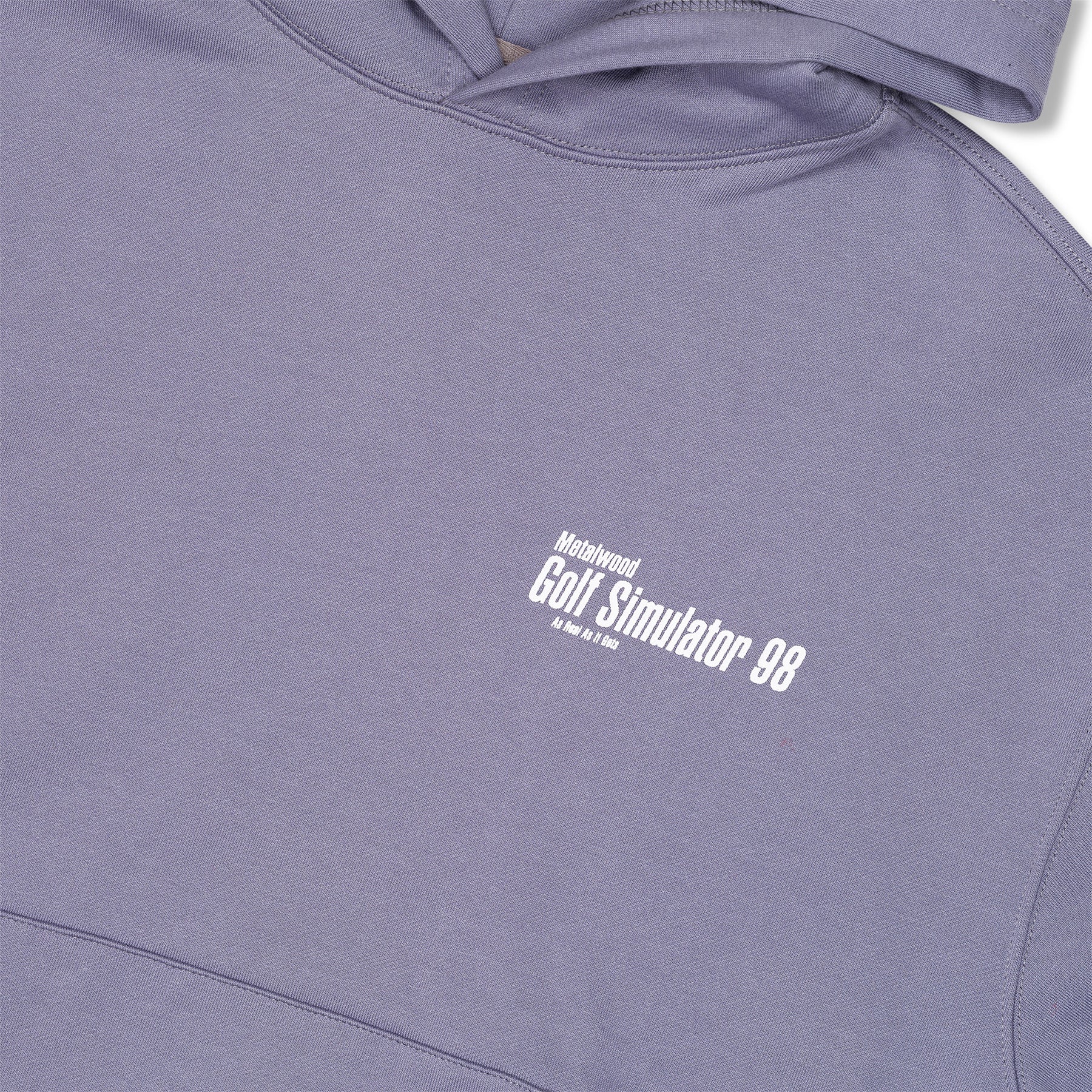 Metalwood Studio Simulator 98 Hooded Sweatshirt Pewter
