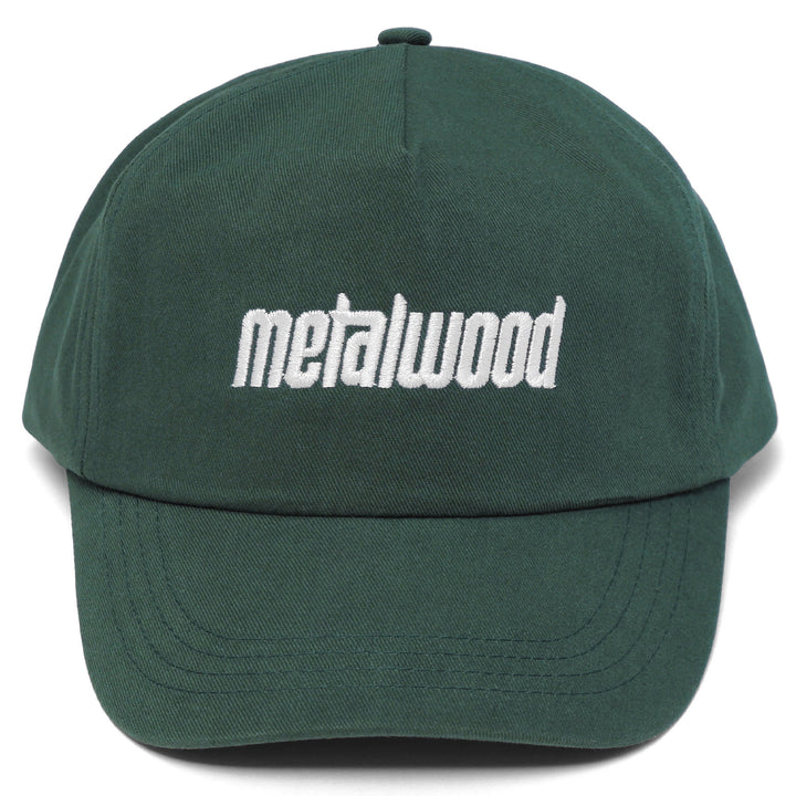 Metalwood Metal Logo 5-Panel Hat Spruce