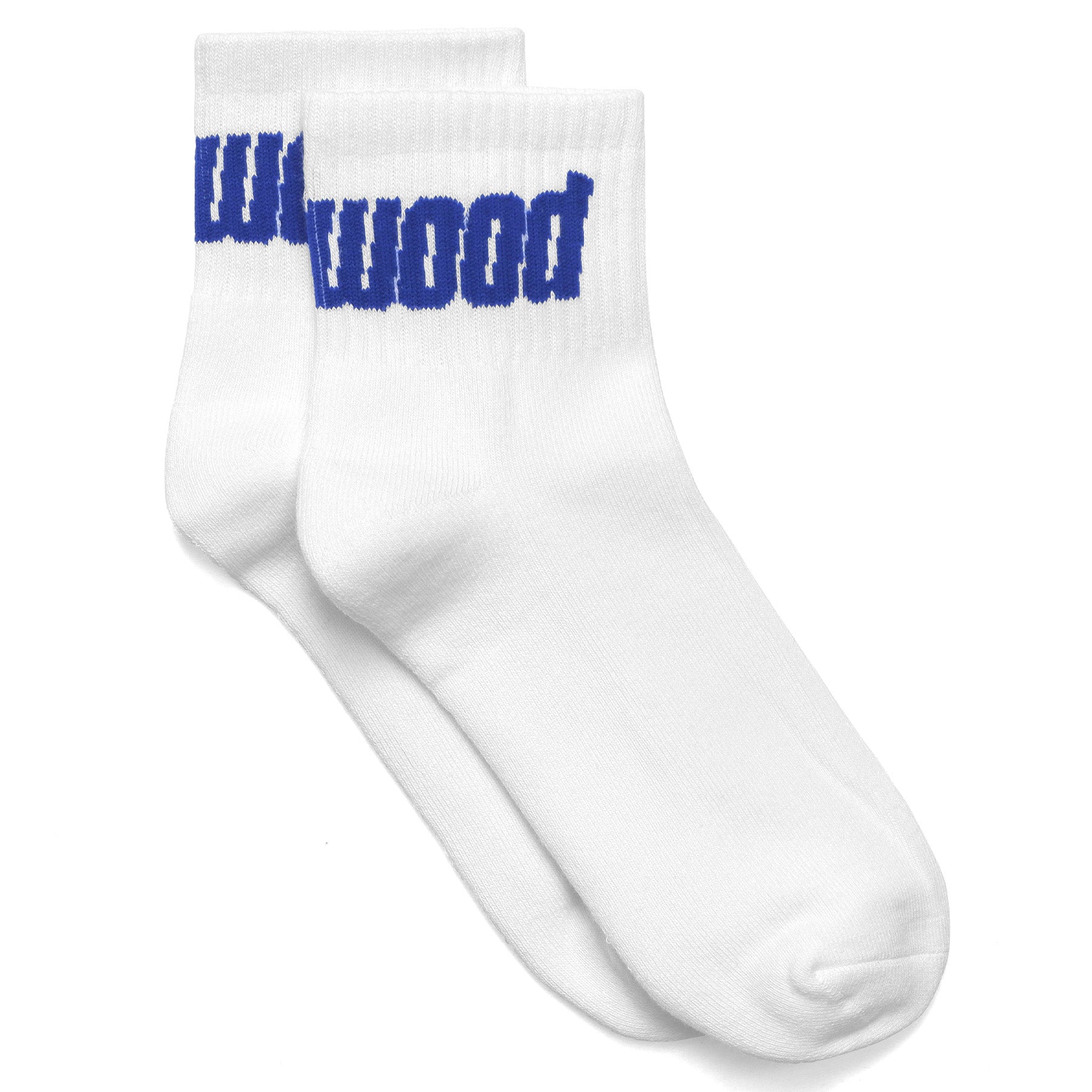 Metalwood Metal Logo Quarter Sock White/Blurple