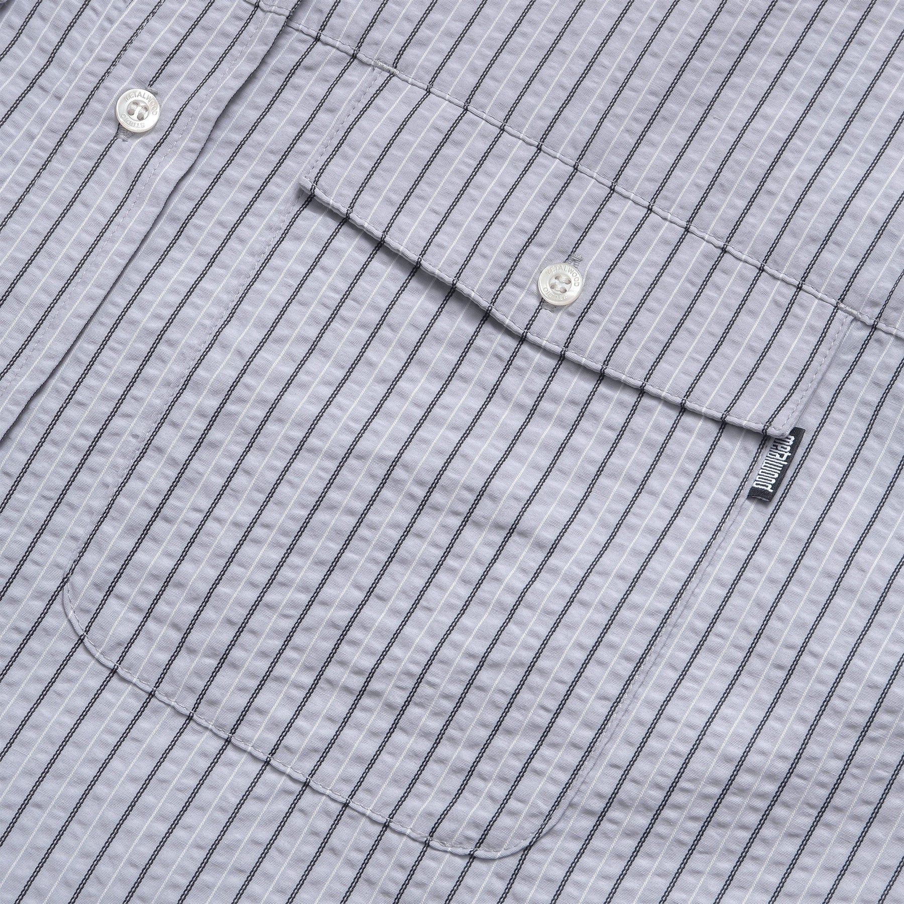 Metalwood Seersucker Fishing Sky