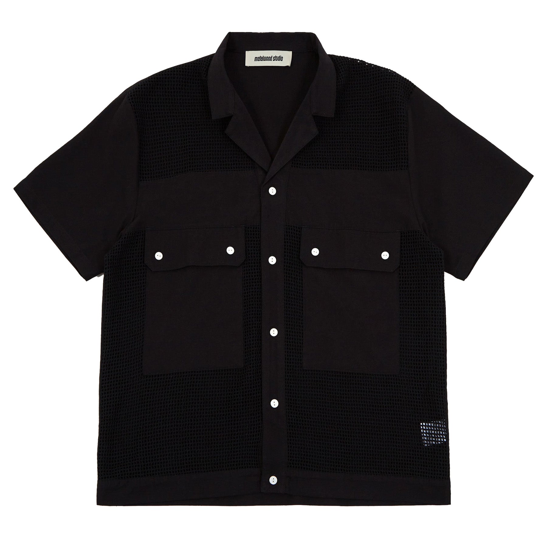 Metalwood Studio Sexy Meshy Shirt Black