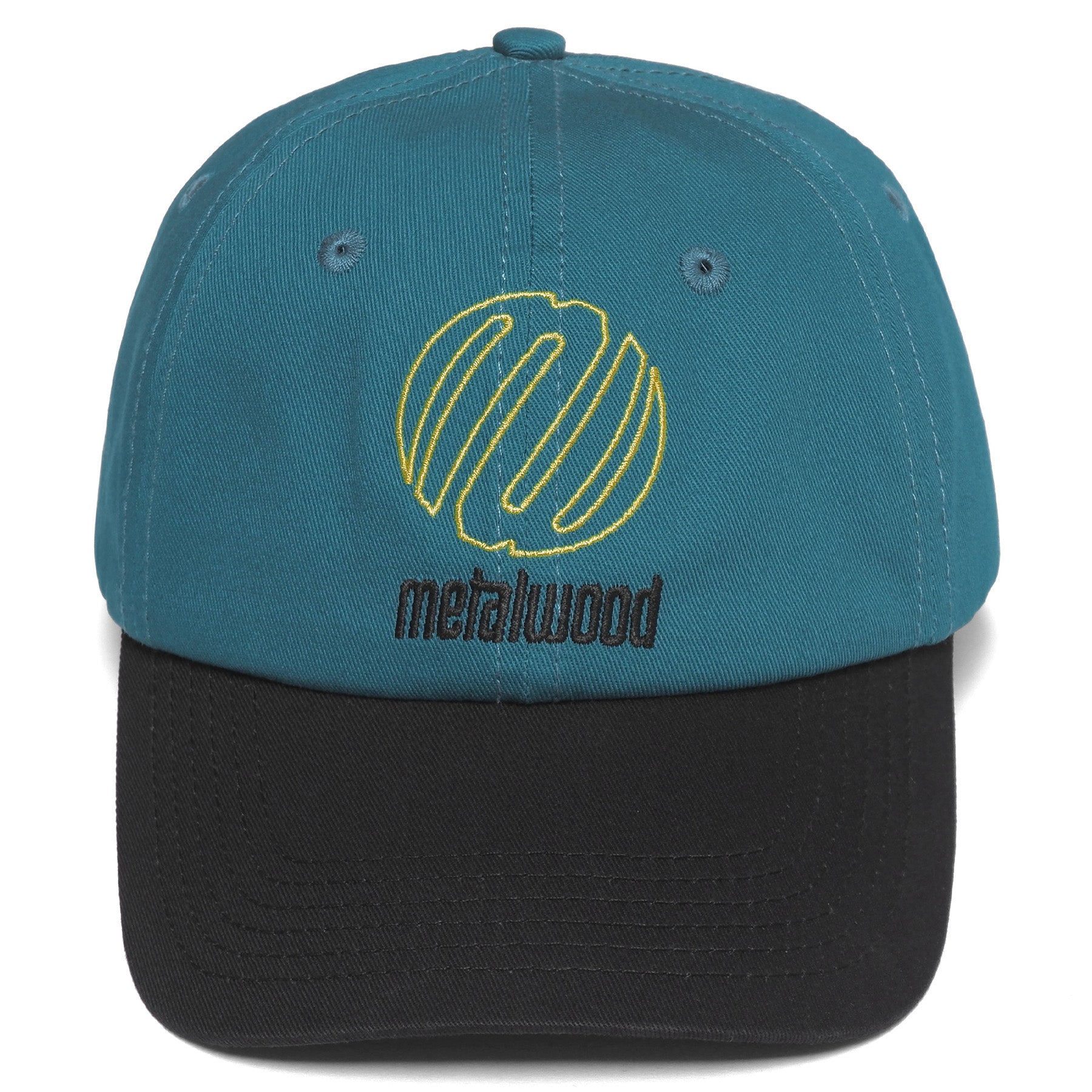 Metalwood Team Logo Dad Hat Green