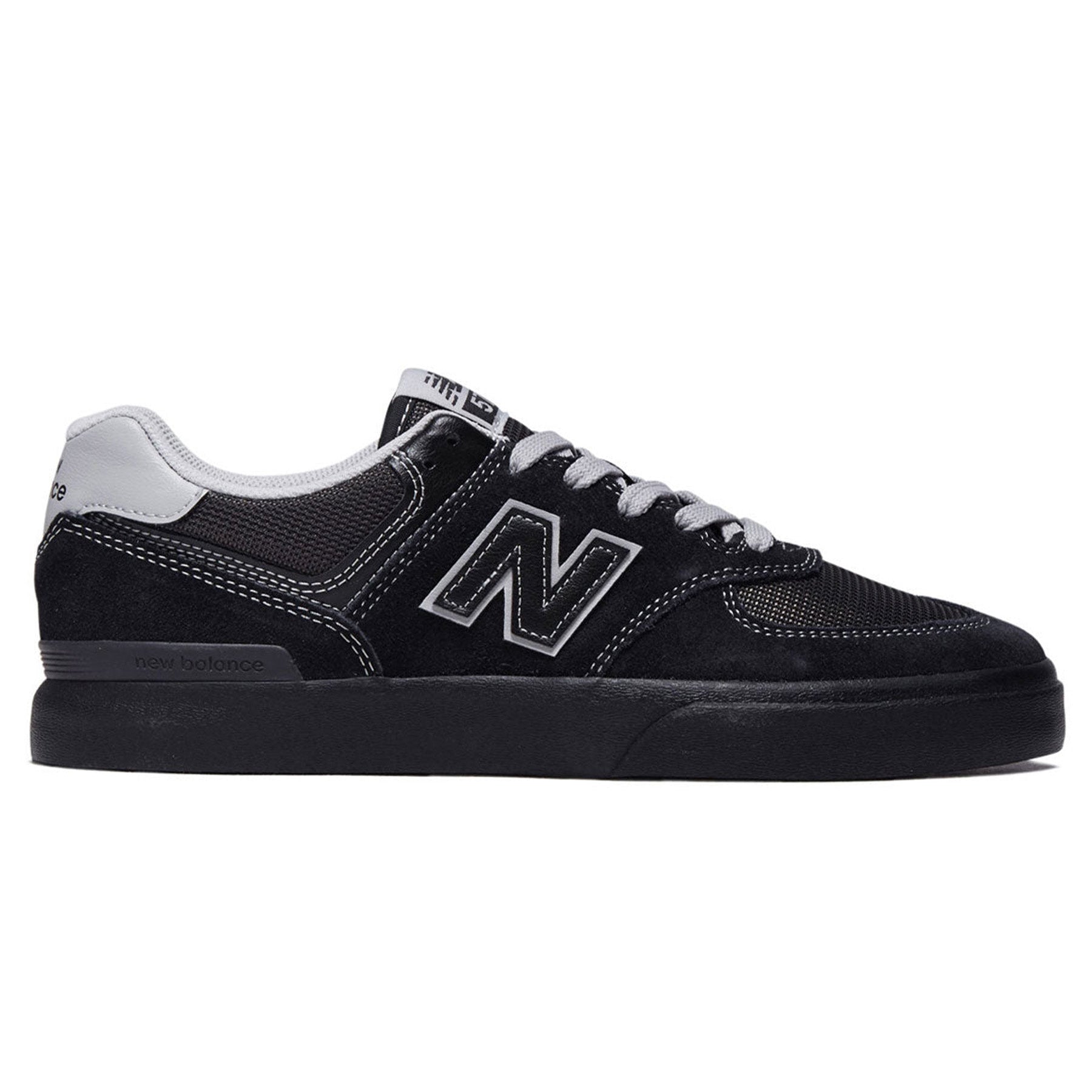 New Balance Numeric NM574VBB Black/Grey WIDE