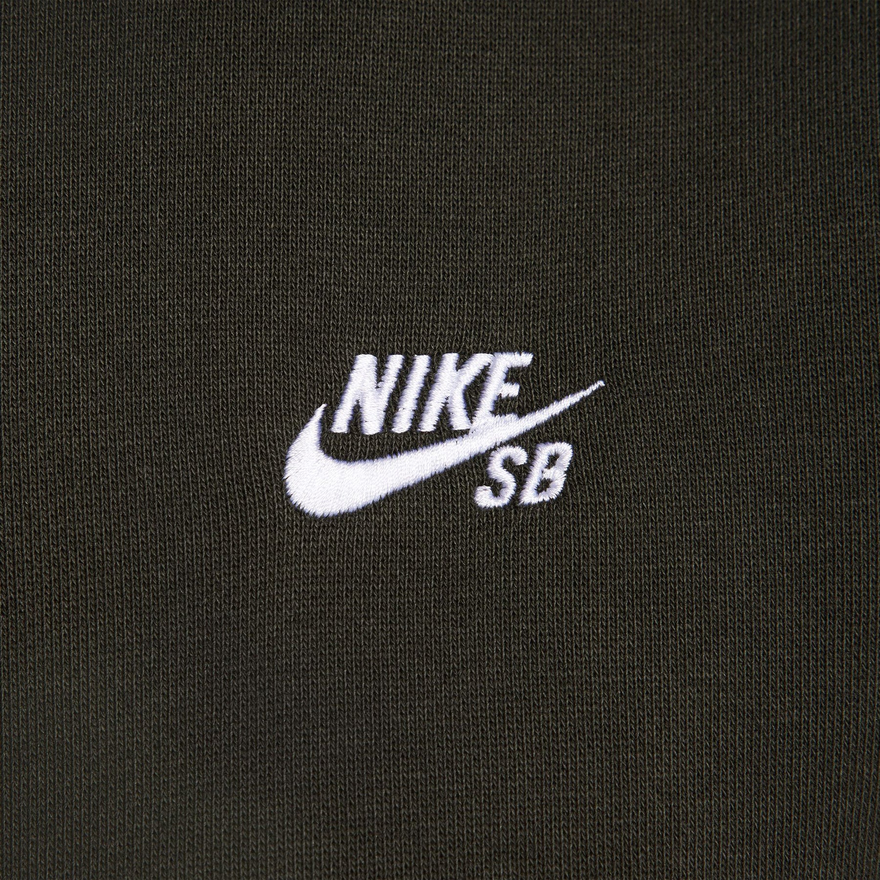 Nike SB Essential Hooded Sweatshirt Sequoia/White