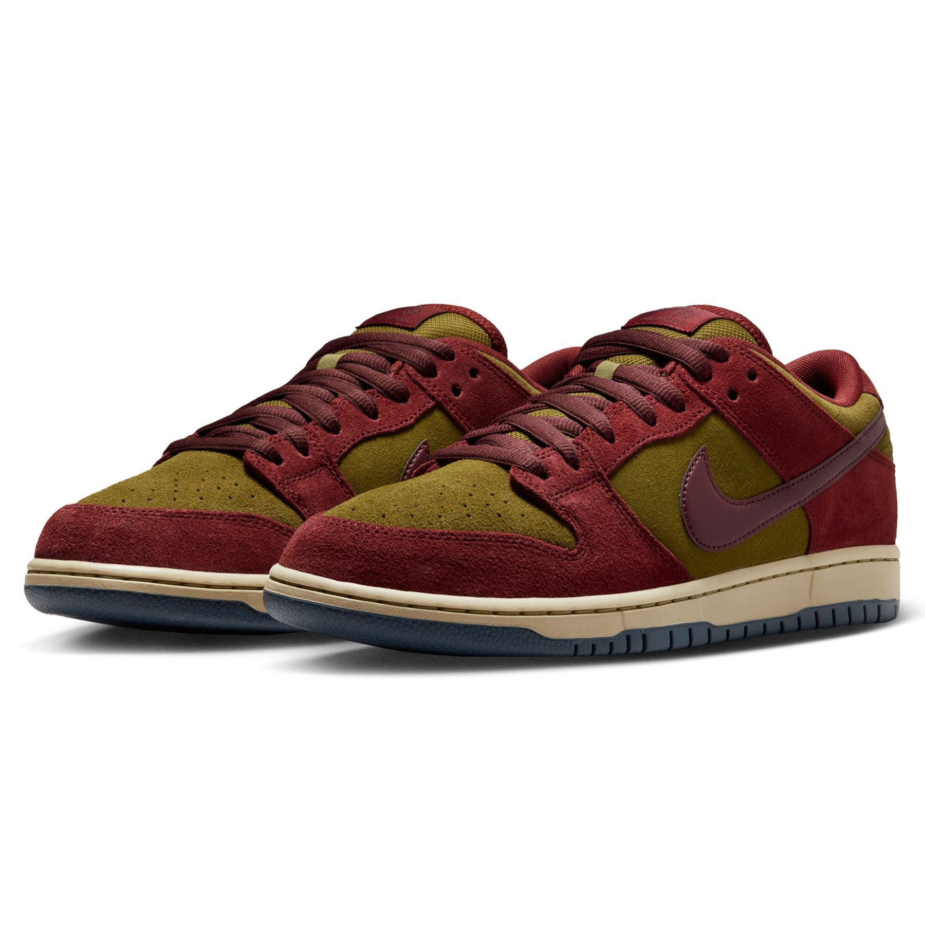 Nike SB Dunk Low Pro Dark Team Red/Olive Flak