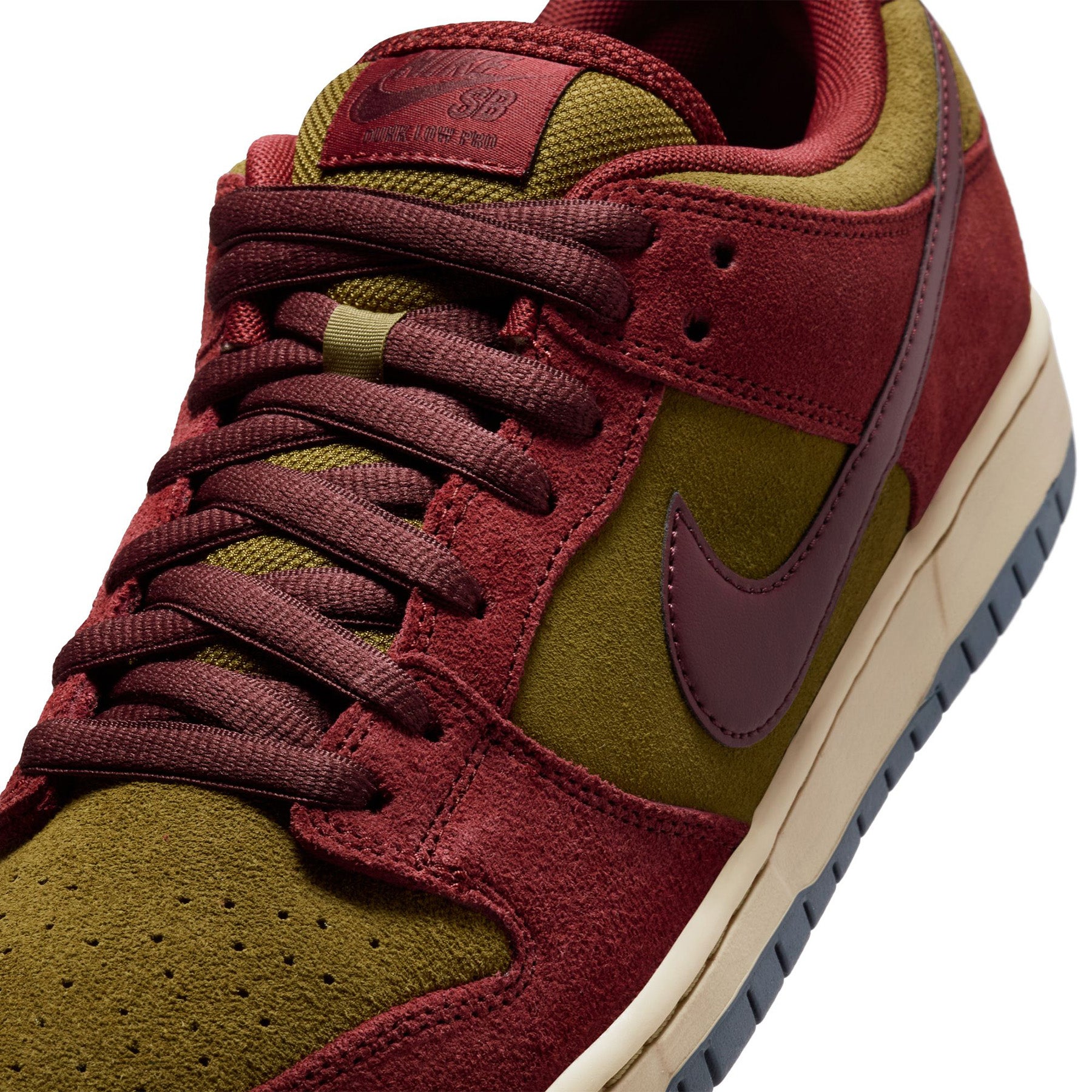 Nike SB Dunk Low Pro Dark Team Red/Olive Flak