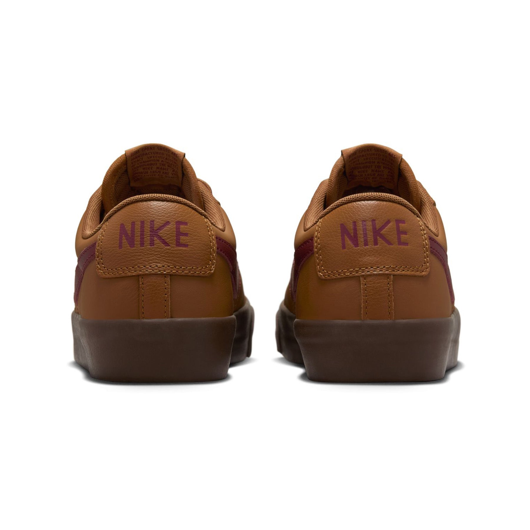 Nike SB Blazer Low Pro GT Light British Tan/Gum/Team Red
