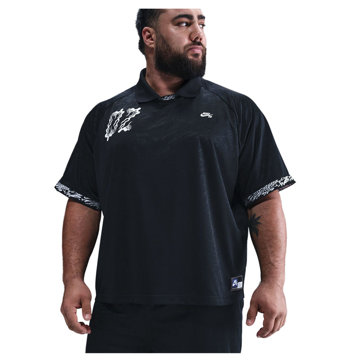 Nike SB Dri-FIT Jacquard Skate Jersey Black