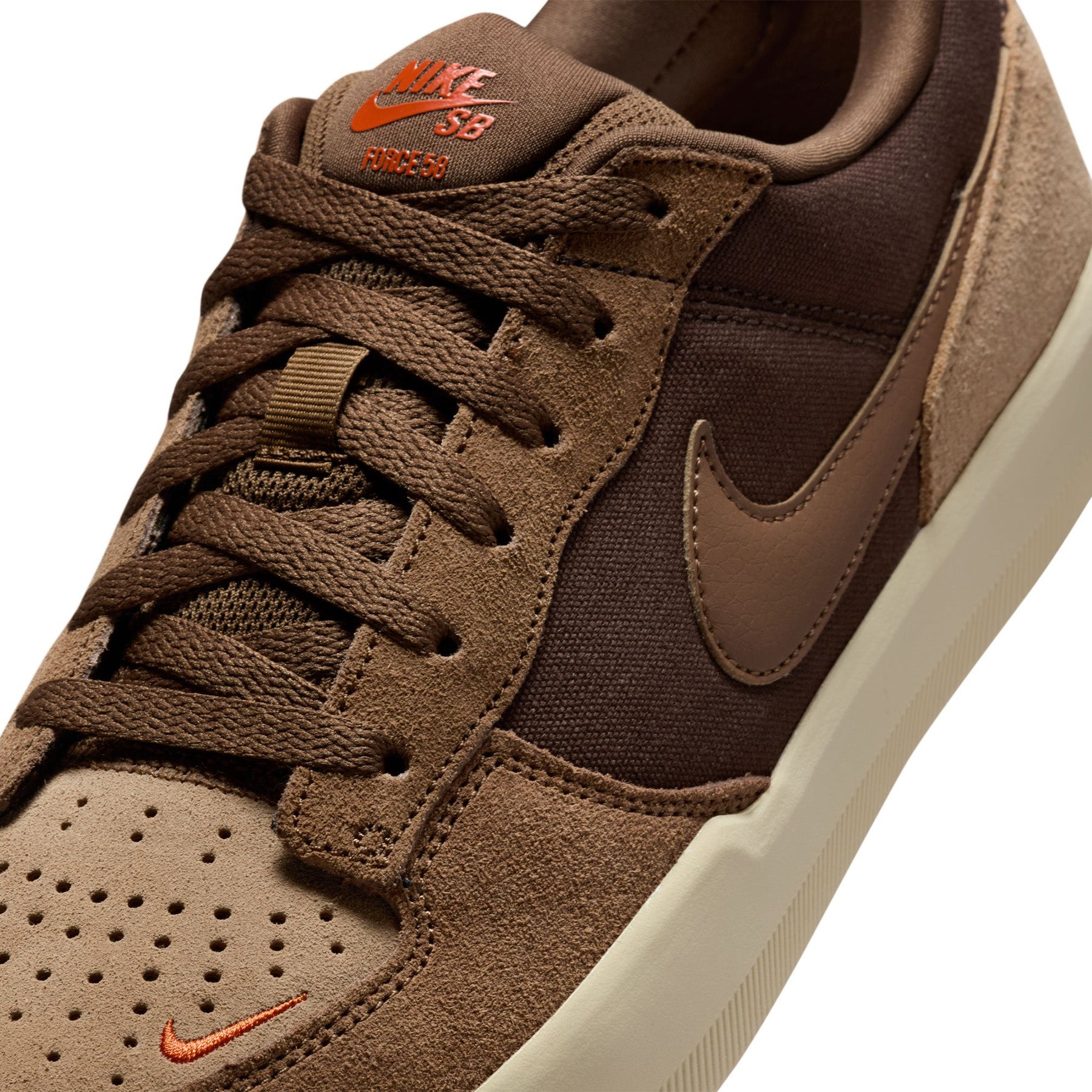 Nike SB Force 58 Baroque Brown/Parachute Beige/Desert Khaki/Mosswood Brown