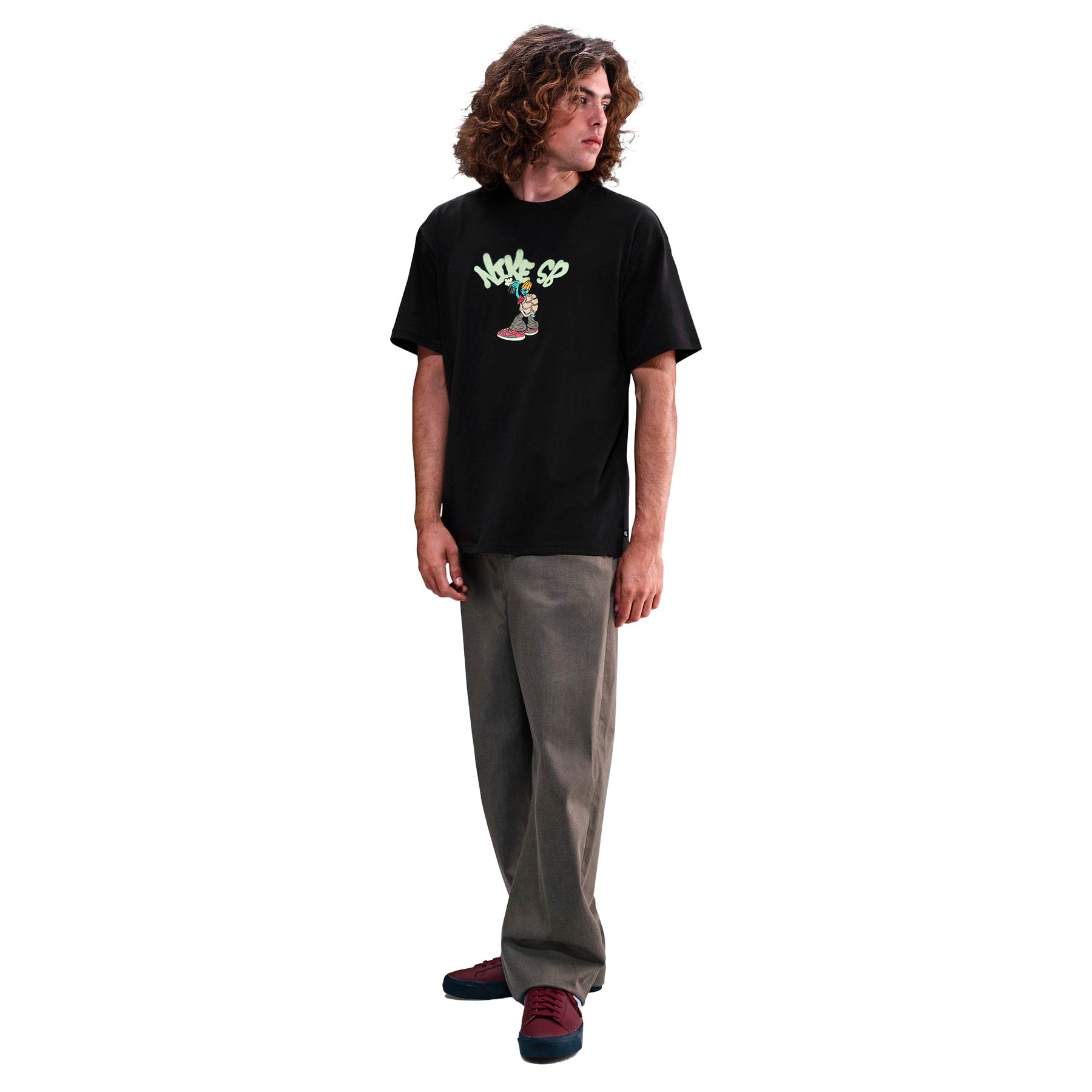 Nike SB M90 Tee Spray Turtle Black