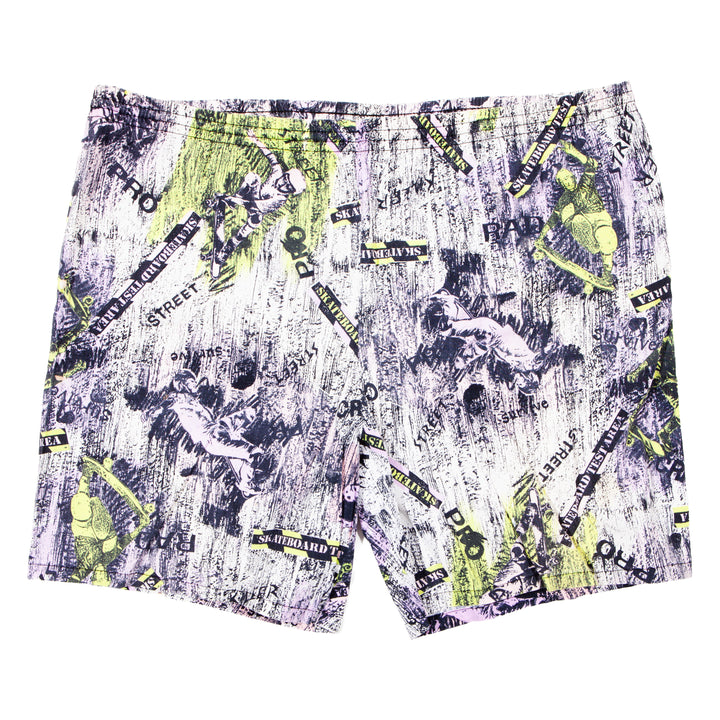 Overripe Unbranded Cotton Surf Shorts AOP XL (late 80's)