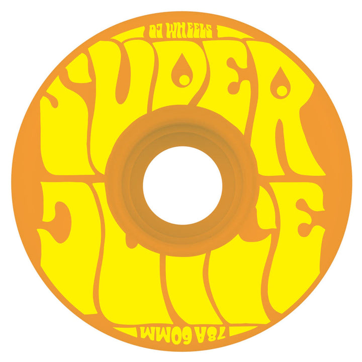 OJ Wheels Super Juice Orange/Yellow Cruiser 60mm 78a