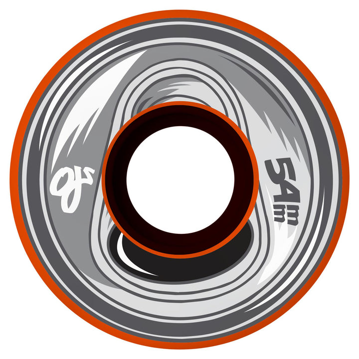 OJ Wheels Frozen Energy Keyframe Hybrid Wheels Orange 54mm 92a