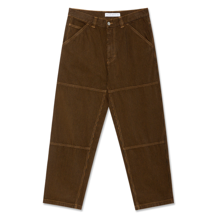 Polar Skate Co. '93! Work Pants Hickory Stripe Rust