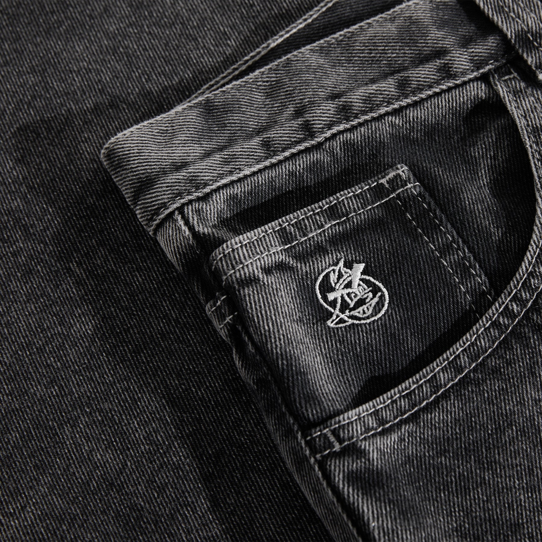 Polar Skate Co. 93! Pants SU25 Silver Black