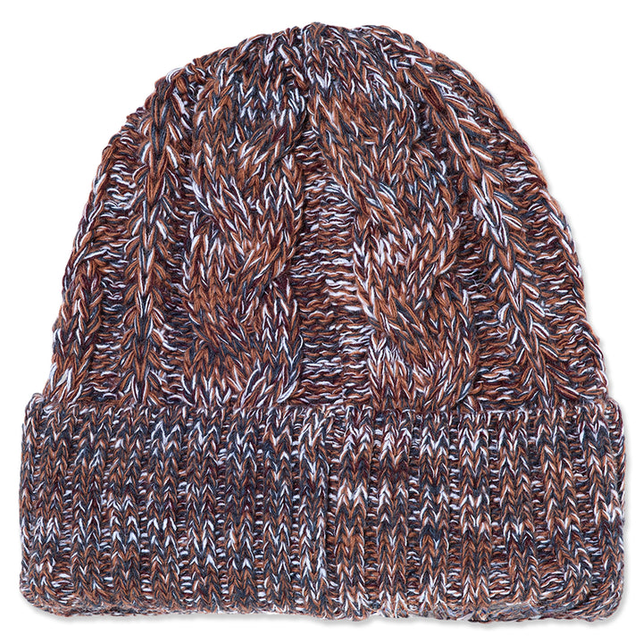 Polar Skate Co. Braid Beanie Rust