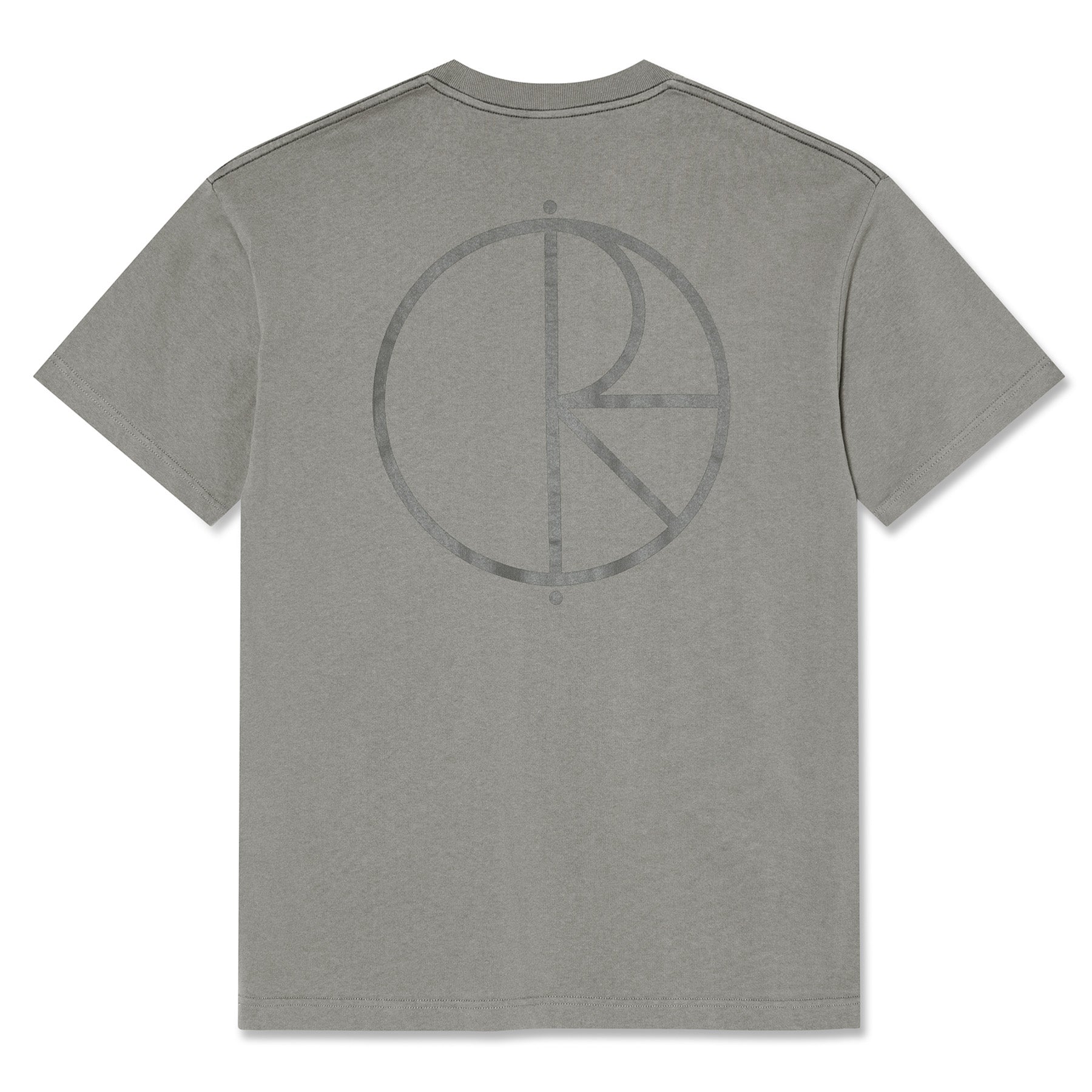 Polar Skate Co. Contrast Tee Stroke Logo Grey