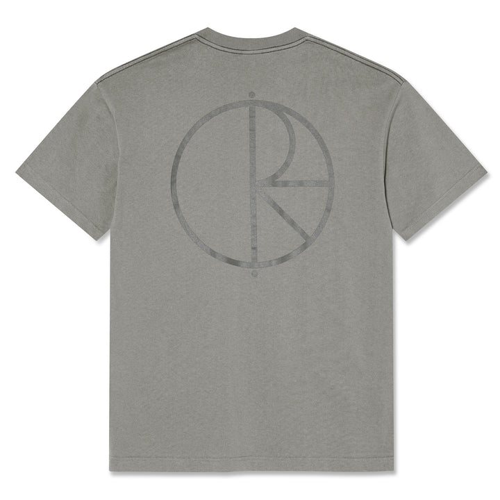 Polar Skate Co. Contrast Tee Stroke Logo Grey