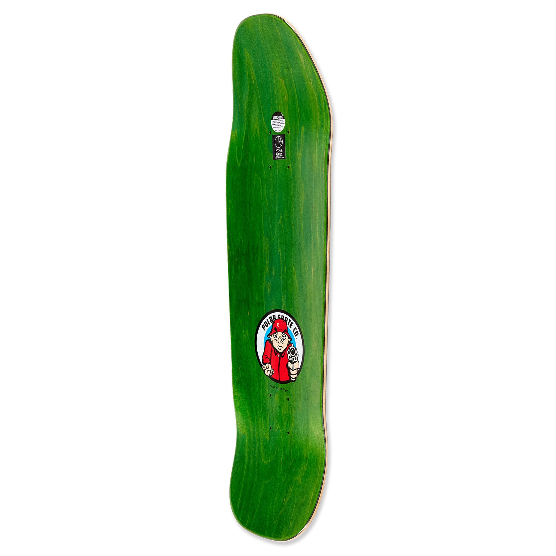 Polar Skate Co. Emile Laurent High School Shaped Deck D1 Shape
