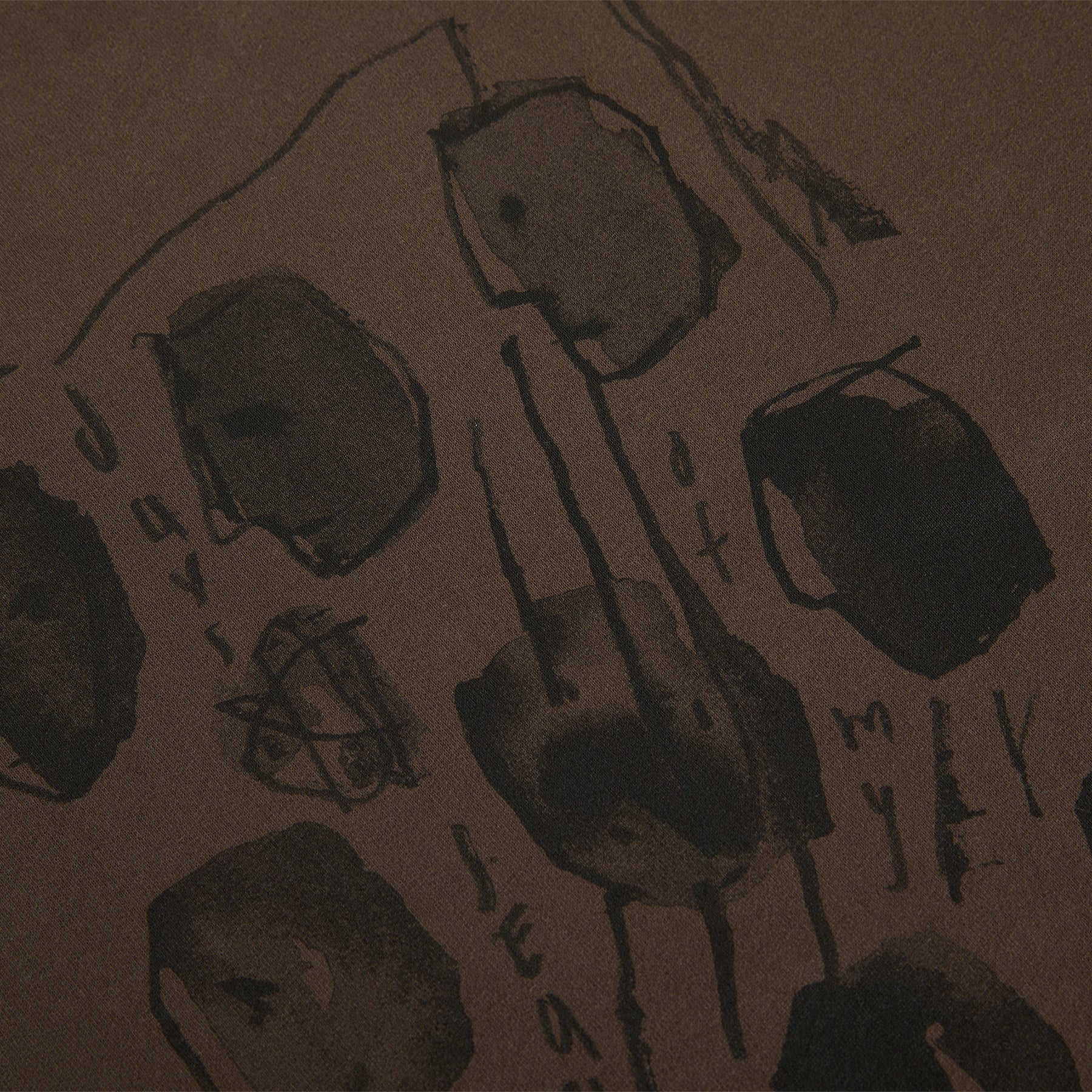 Polar Skate Co. Sequence LS Tee Brown