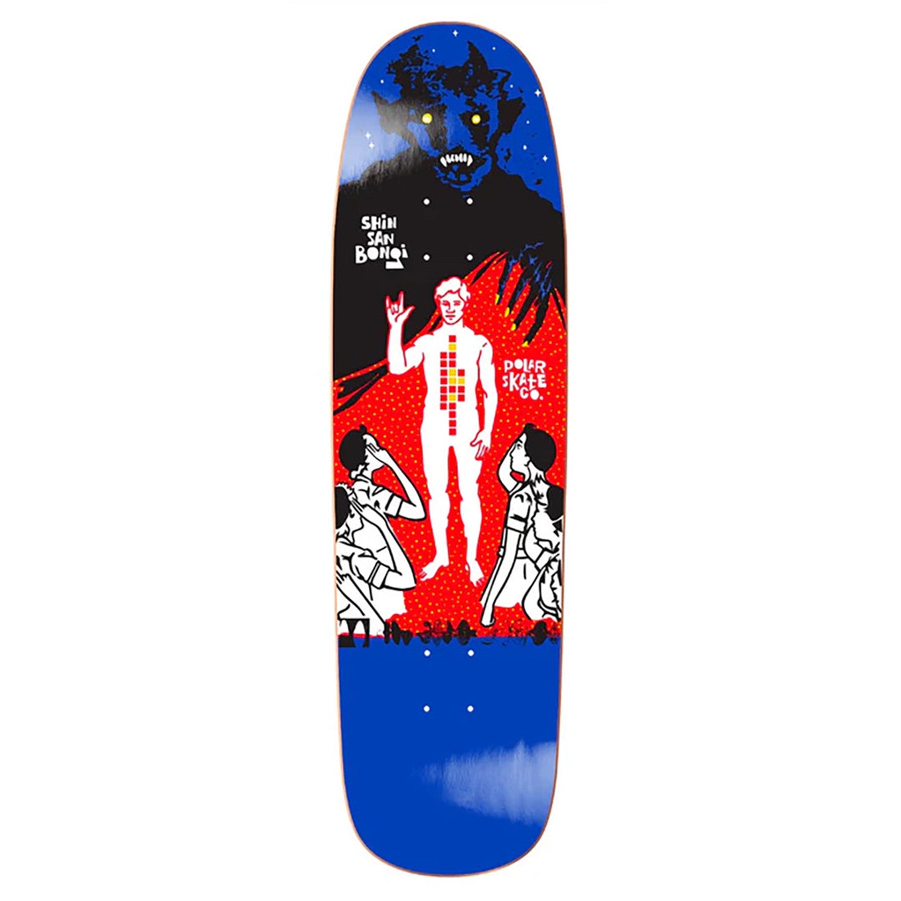 Polar Skate Co. Shin Sanbongi Fanzilla Deck P9 Shape 8.625"