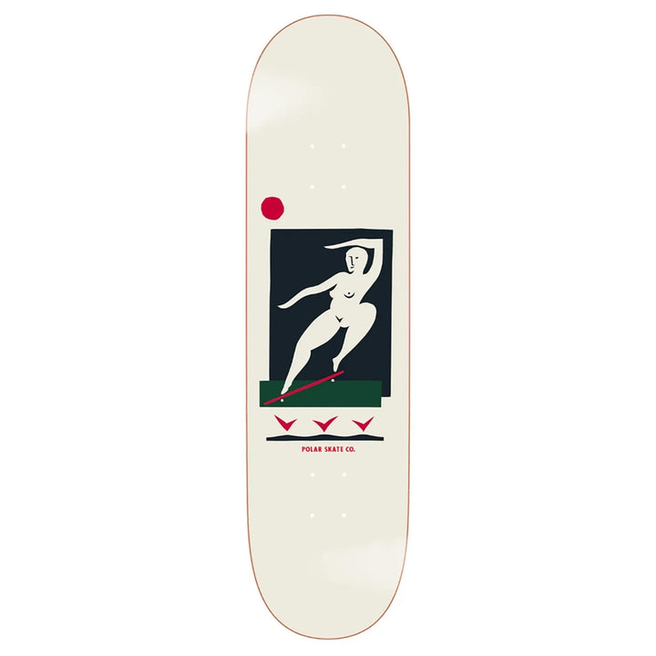 Polar Skate Co. Team BS Smith Deck Cream 9.0"