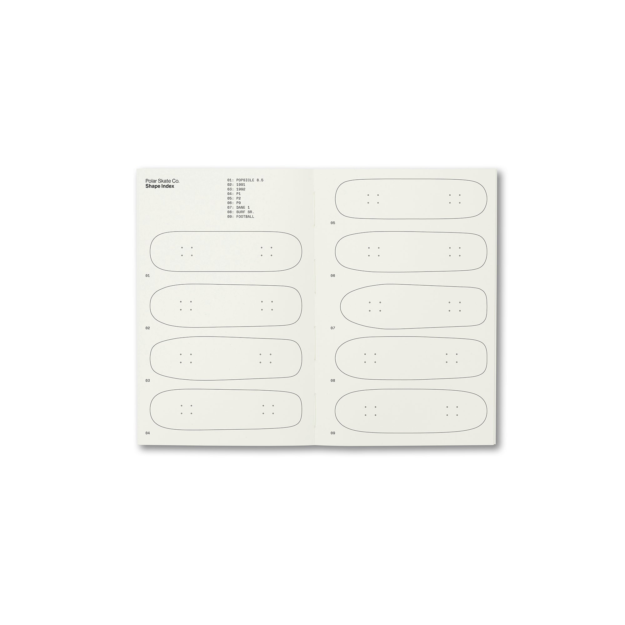 Polar Skate Co. Deck Book