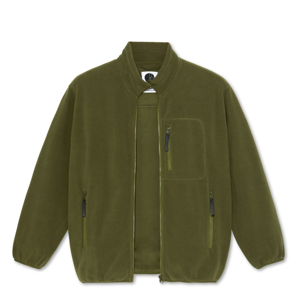 Polar Skate Co. Basic Fleece Jacket (Army Green)