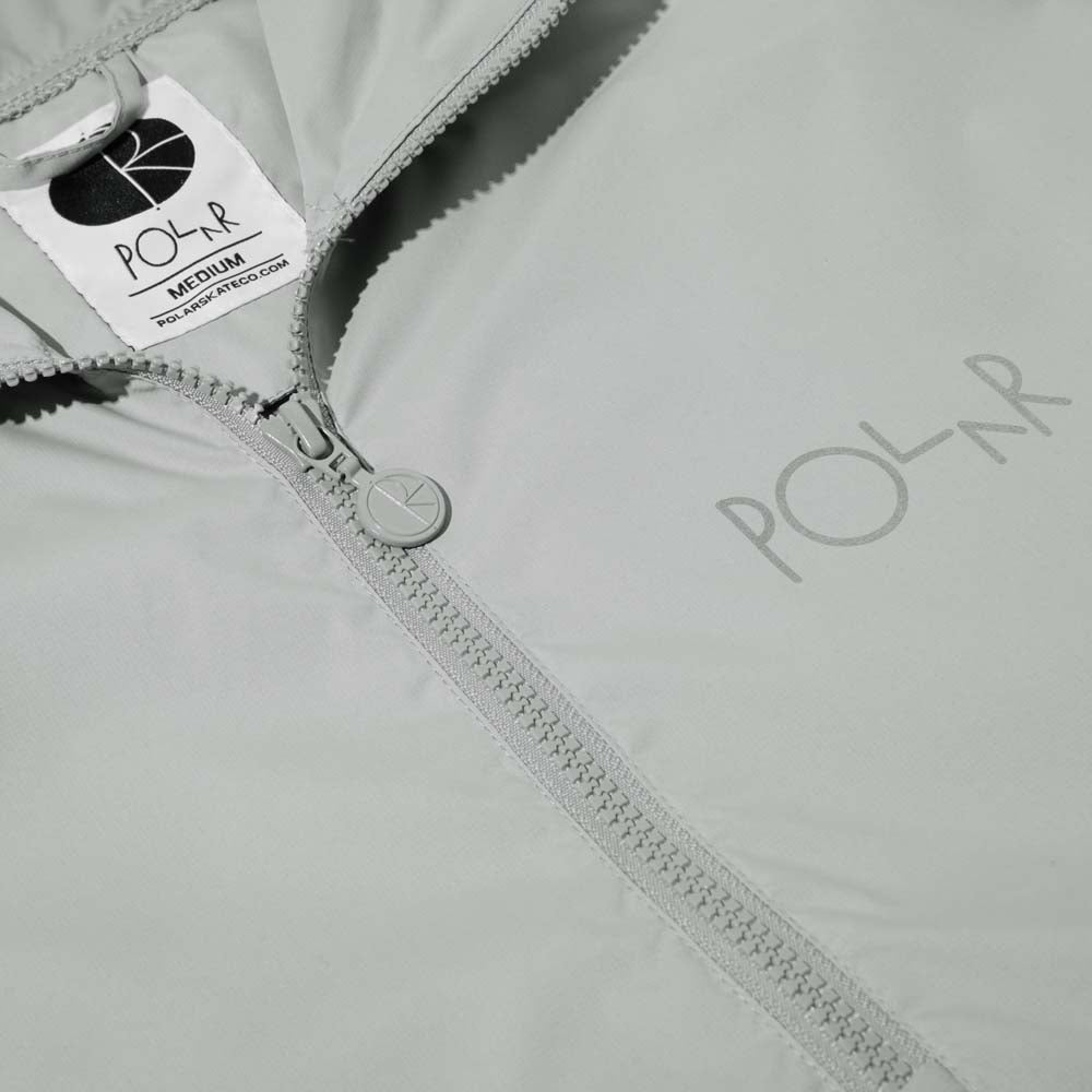 Polar Skate Co. Packable Anorak Jacket (Silver)