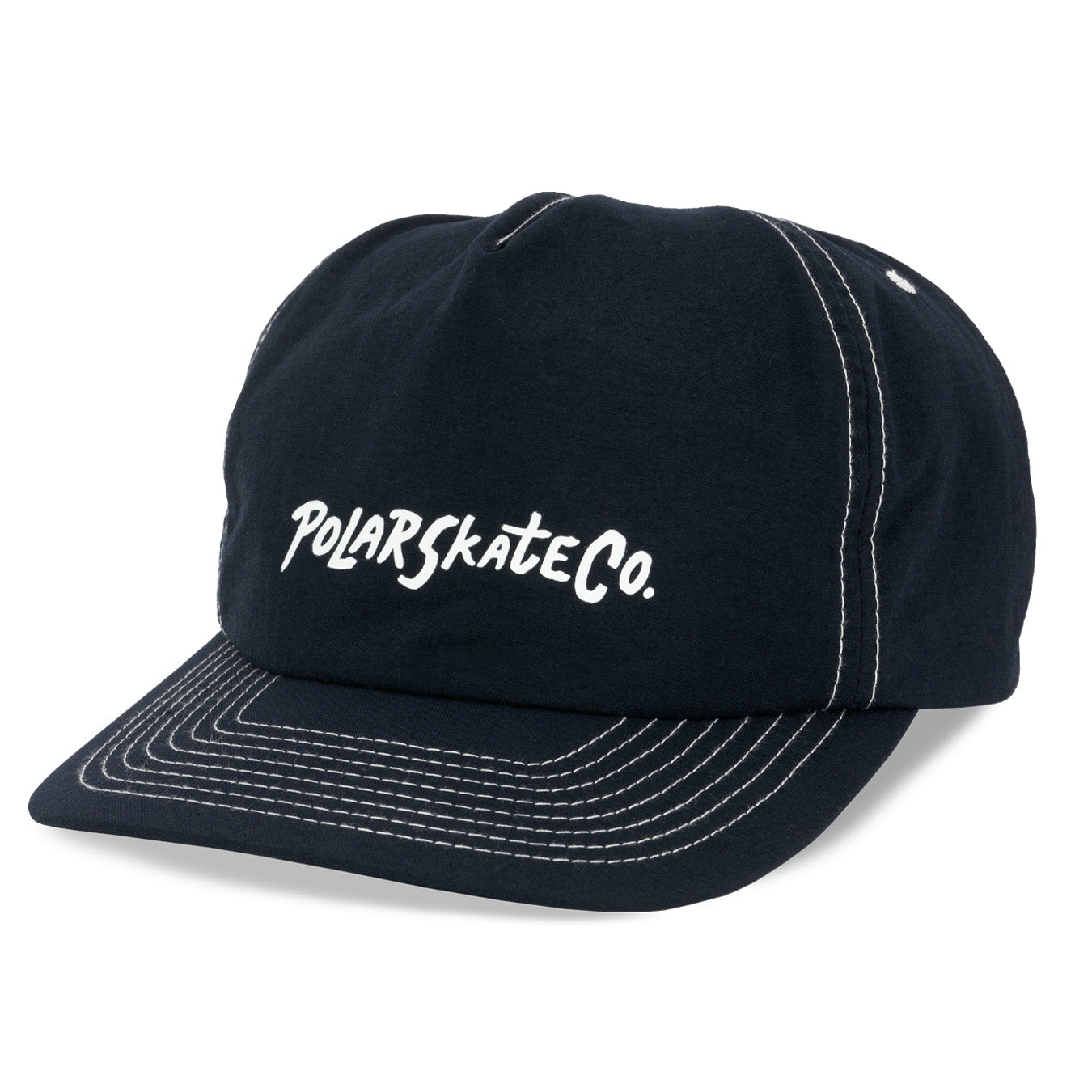 Polar Skate Co Earl Cap Surf Logo Navy