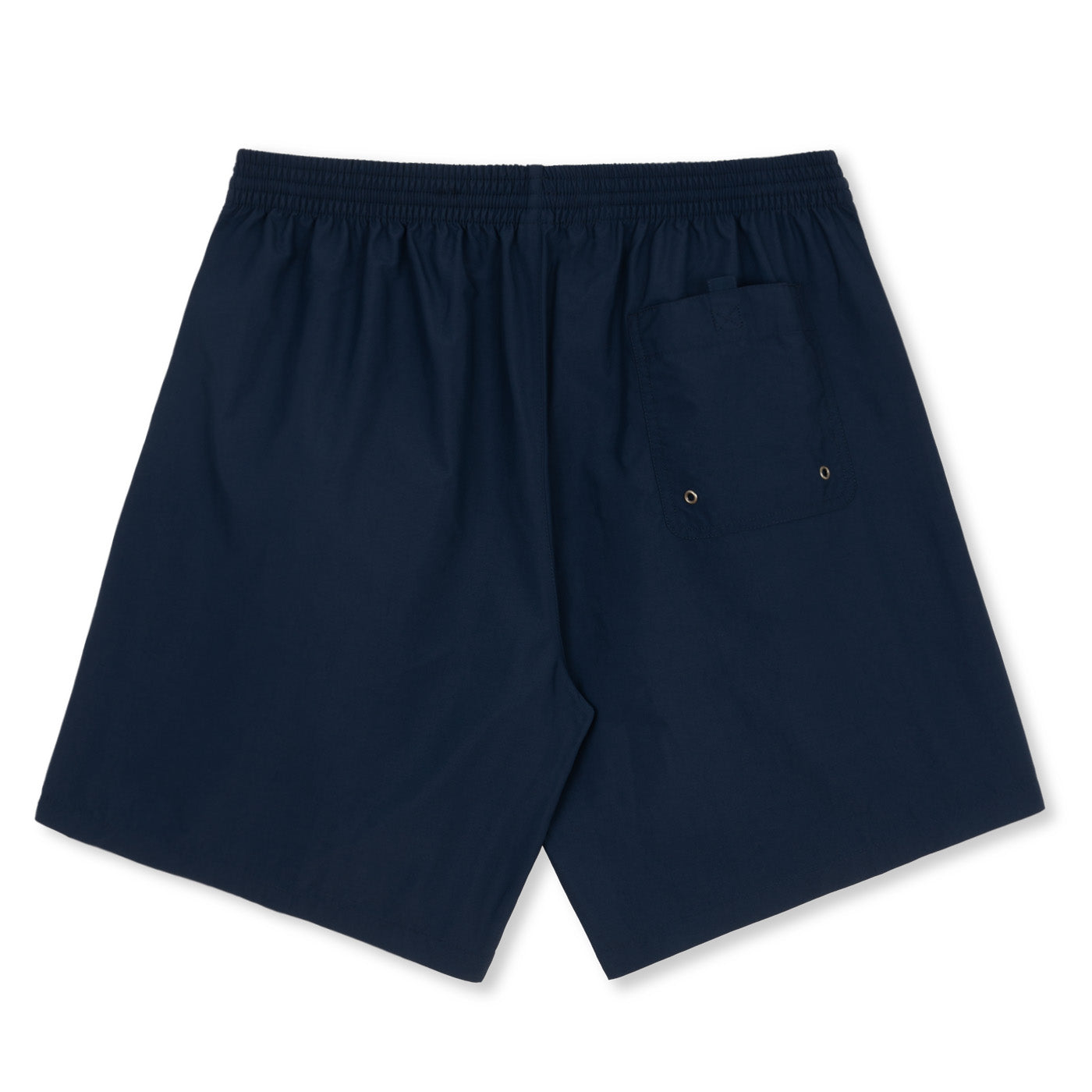 Polar Skate Co Swim Shorts Square Stripe Navy/Orange
