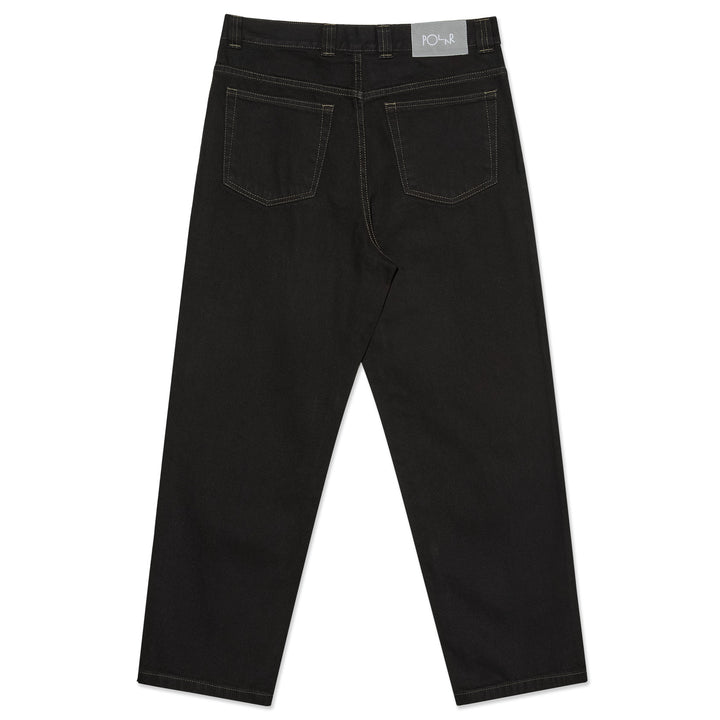 Polar Skate Co. 93! Pants Contrast Stitch Black/Dark Olive