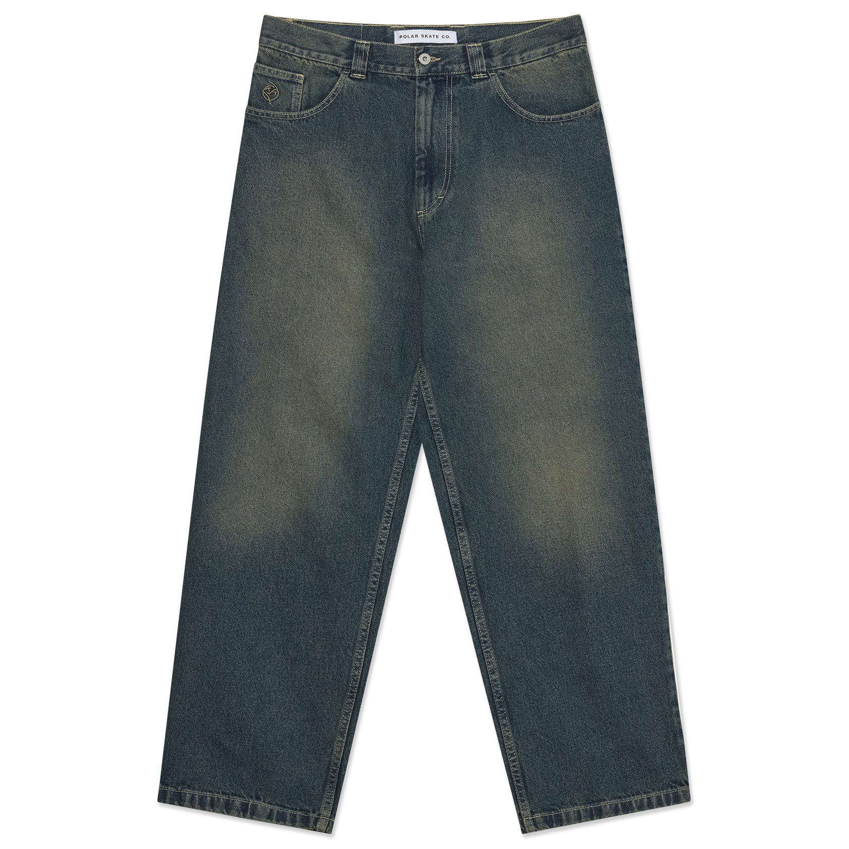 Polar Skate Co. Big Boy Pants Dirty Blue Jeans